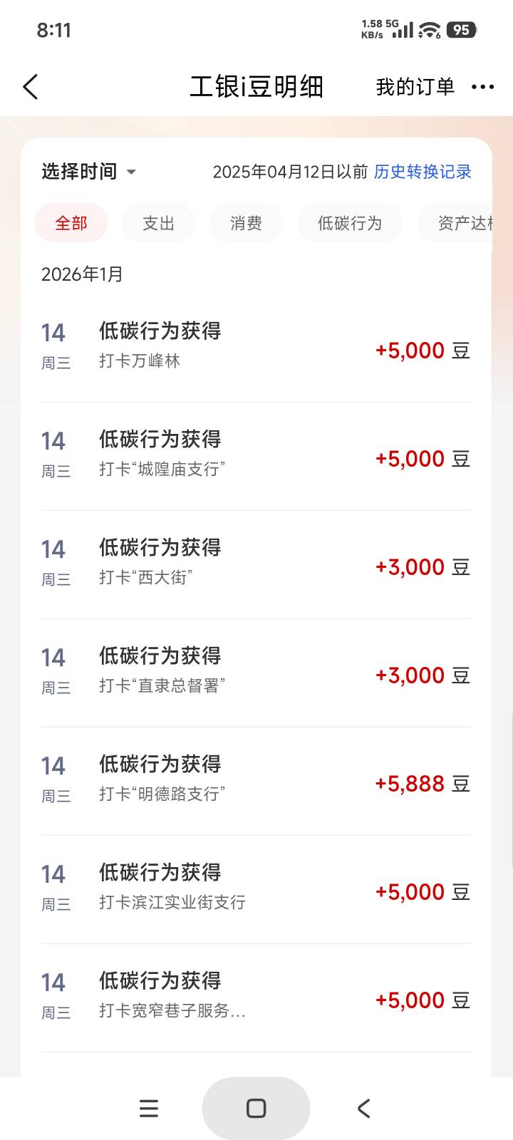 工商打卡全部结束不准备打了，用时四天，不懂可以问我我是隔3-5分钟去打或者十分钟跨73 / 作者:庞博. / 