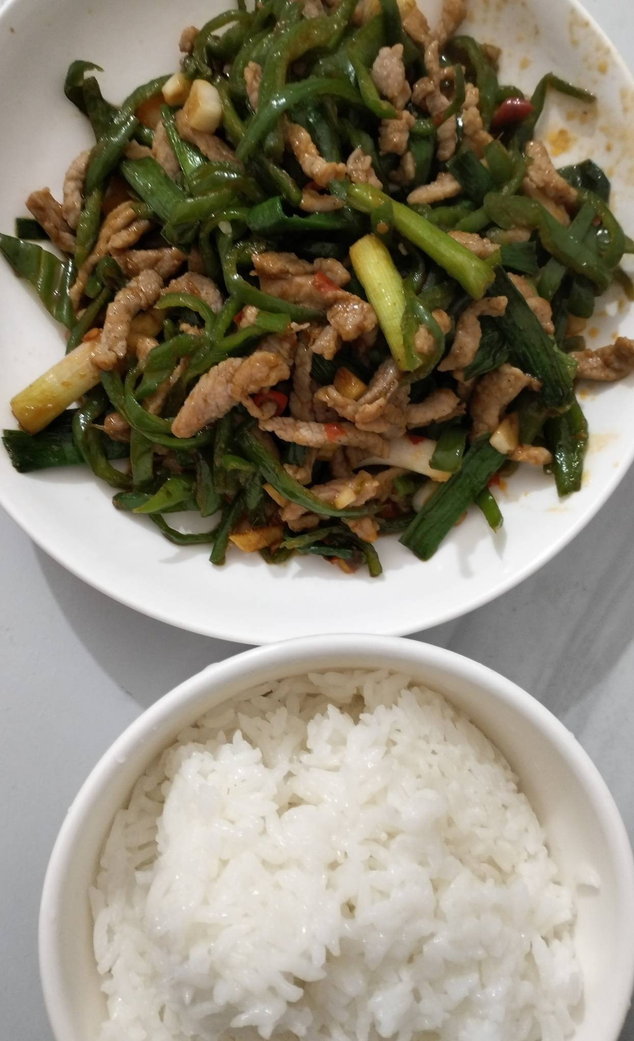 简单炒个菜，吃饭。天冷了，一天两顿

76 / 作者:雨萧客 / 