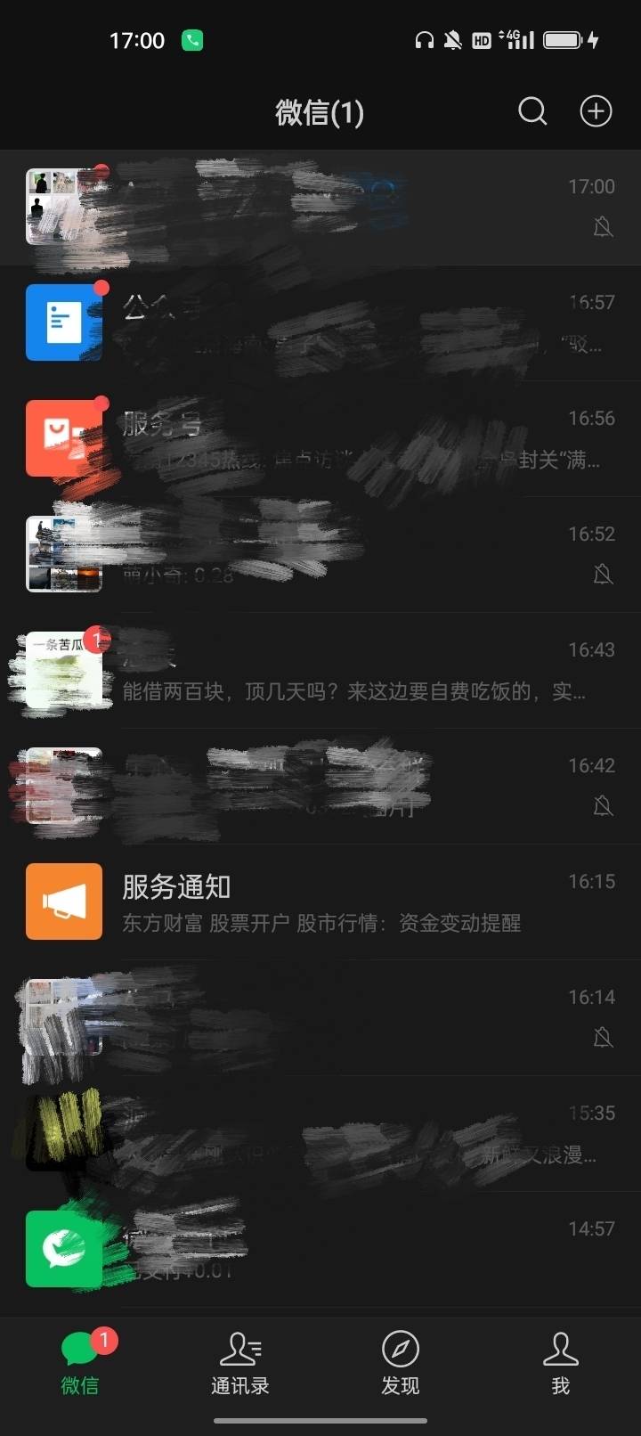 在挂壁厂上班同一个宿舍，没离职的时候找我借五六次了，五十一百两百三百，想着回宿舍96 / 作者:君子之交淡如水 / 