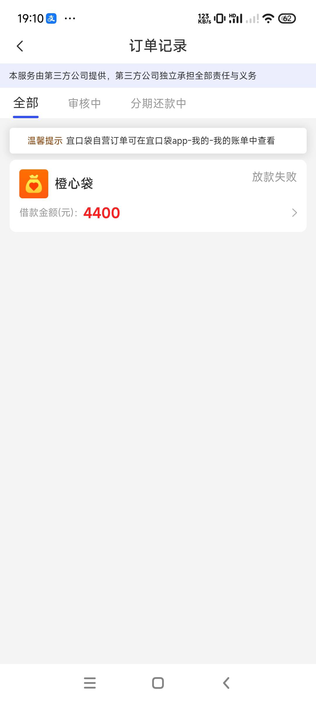 老哥们，申请之后短信来了个说备用金开了，然后刚才才看到，上去看到一开始申请的拒绝23 / 作者:乐善好施哥 / 