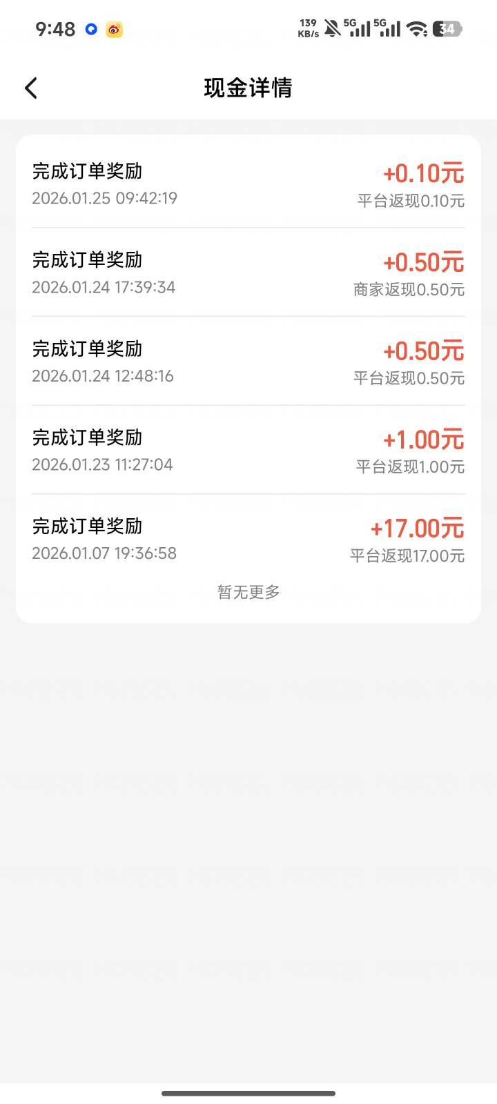 现在饿了么是玩不了一点，现在都开始玩T路了。一开始都是1块钱，最低也是0.5，玩了两40 / 作者:水随天去秋无际 / 