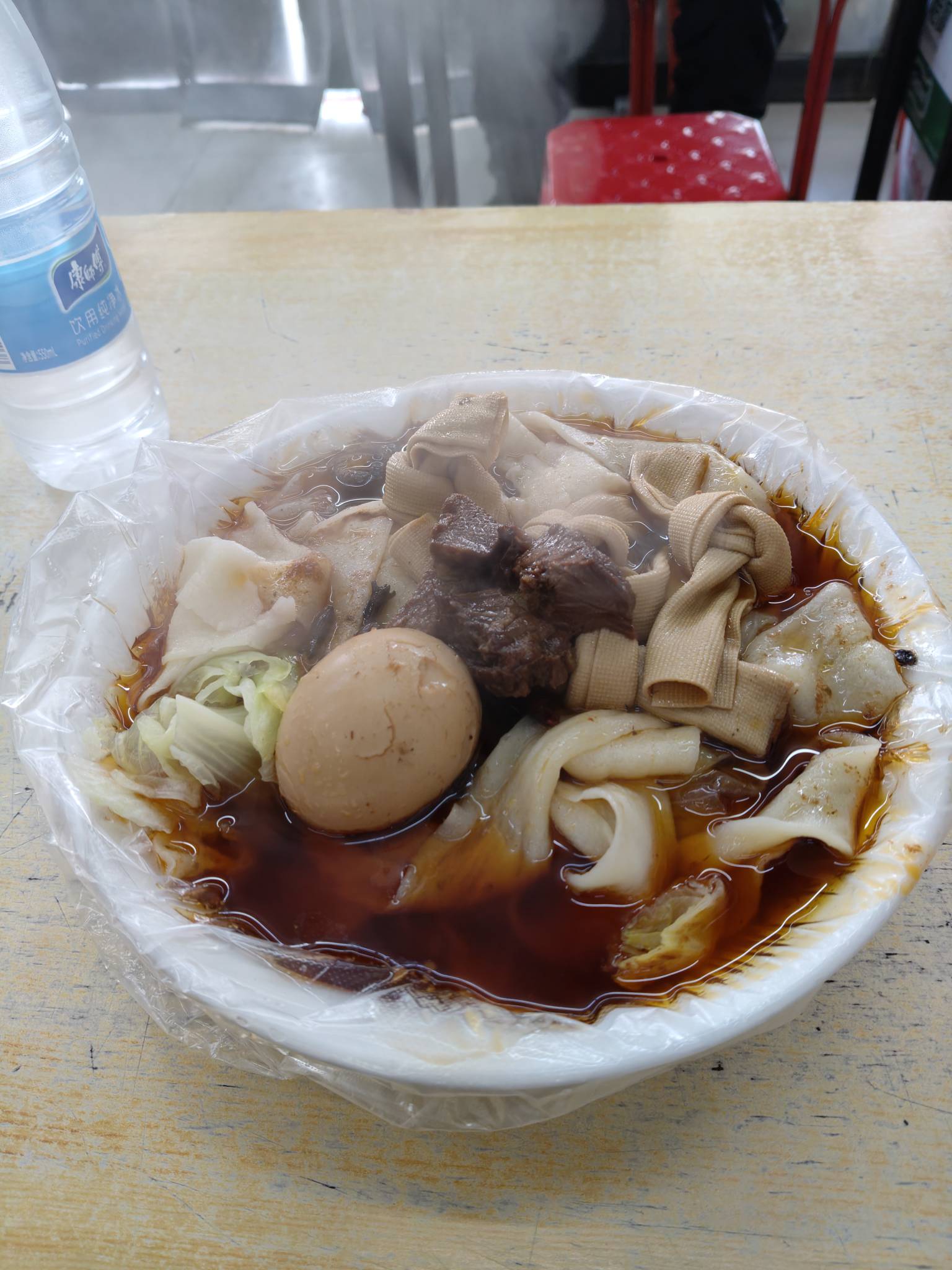 开了10公里电动车就为了吃这口板面，个人认为全天津最好吃的板面了没有之一

60 / 作者:一棵松@ / 