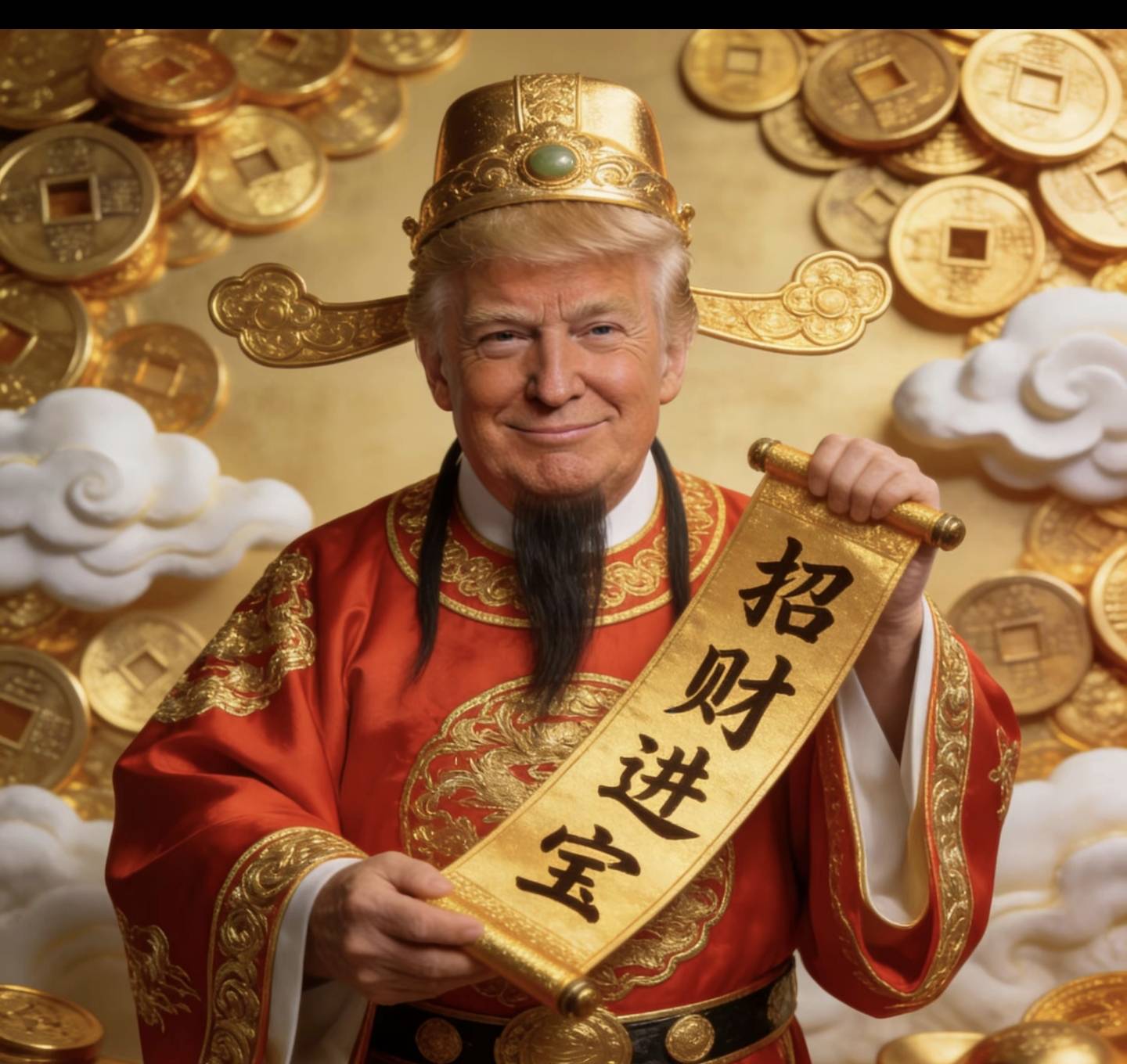 财神爷川普，黄金春节1500了

75 / 作者:润斌 / 