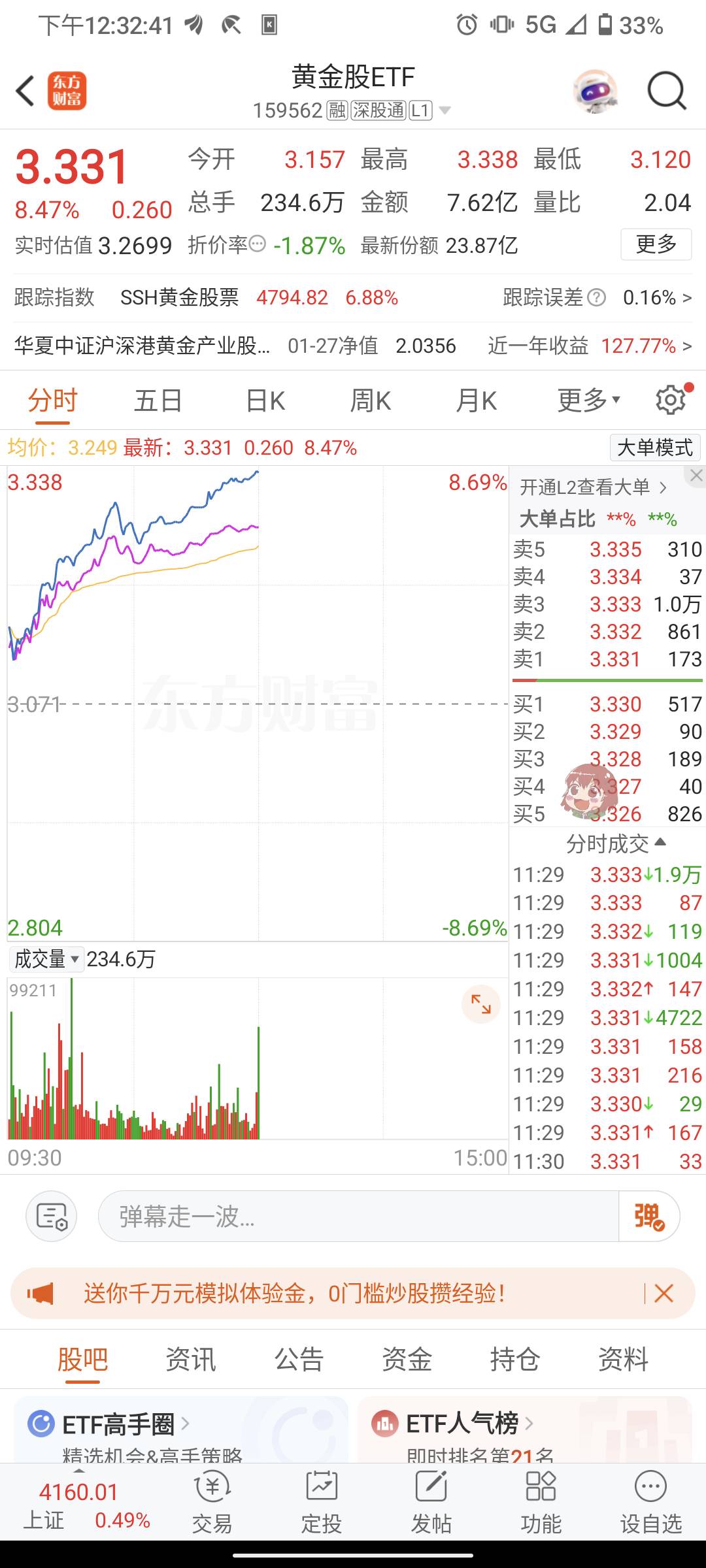 黄金彻底疯狂

4 / 作者:中子星 / 