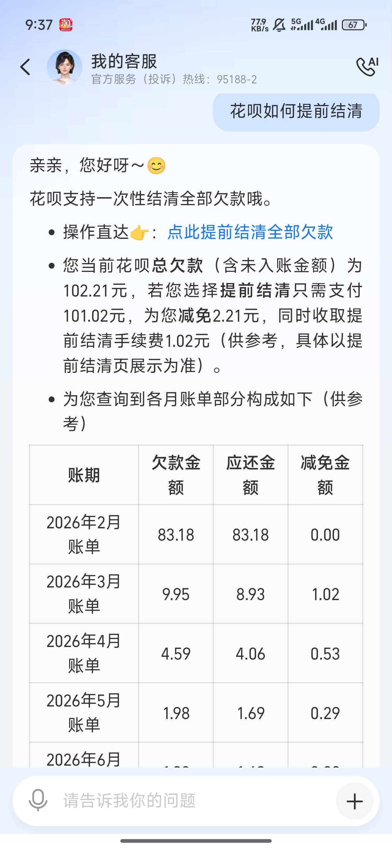 还清支付宝花呗，下一步该还兴业银行备用金了

43 / 作者:林星瑶 / 