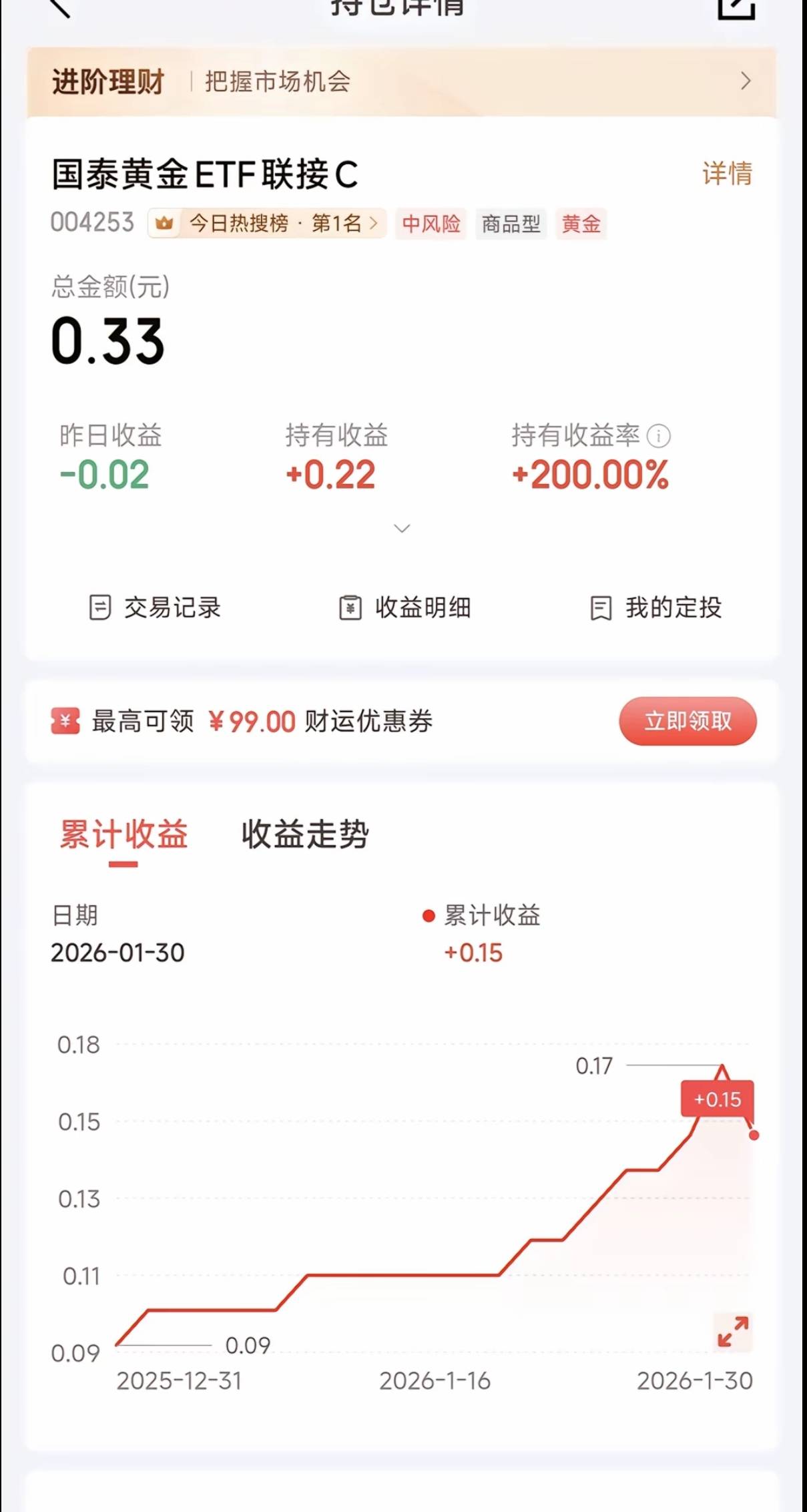 我靠，黄金创历史最大跌幅，周四被被老哥忽悠进去的两天亏出历史新高
45 / 作者:我们还只是年情 / 