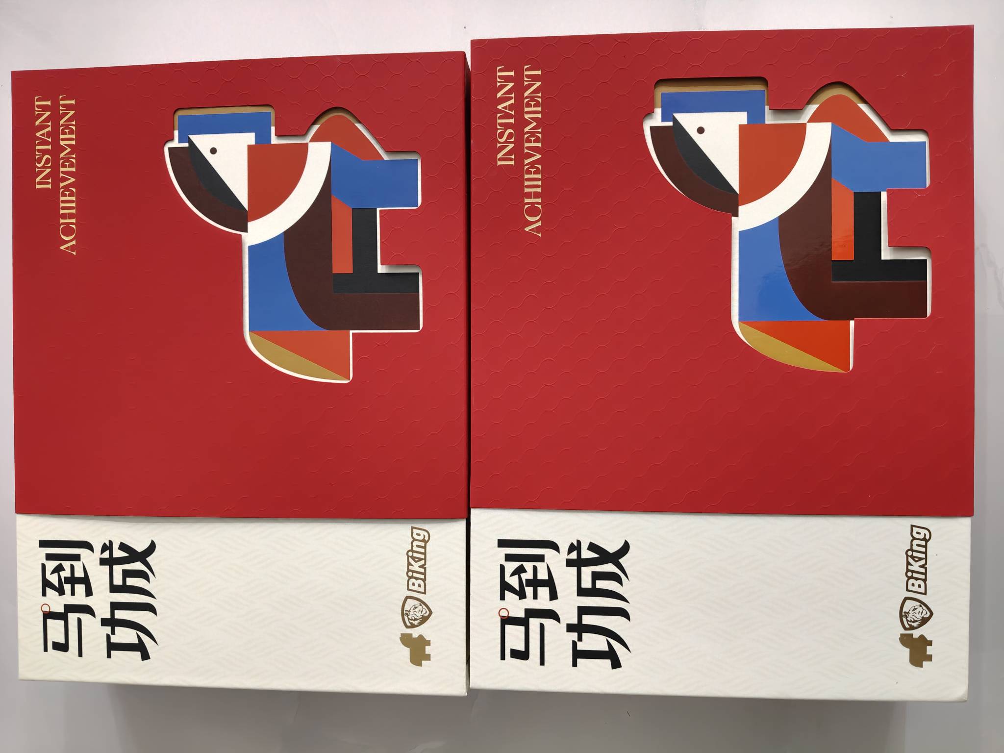 币王这次送的新年礼物，盒子里一个笔记本，一个笔，一个鼠标和电池，还有个充电宝，这22 / 作者:风花雪月一起来 / 