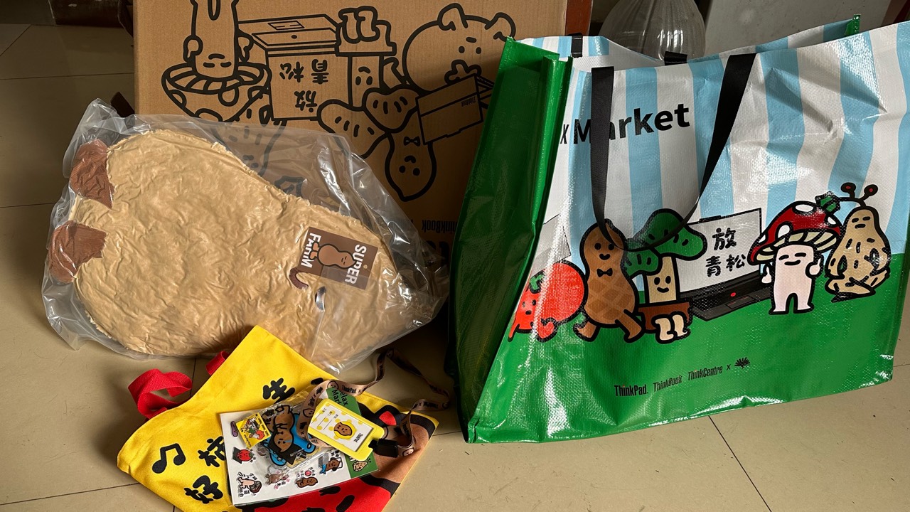 联想的植物盲盒专为挂哔仔设计的



有个枕头，挂哔蛇皮袋，把桶提上就可以回家过年

43 / 作者:不知明的靓仔 / 