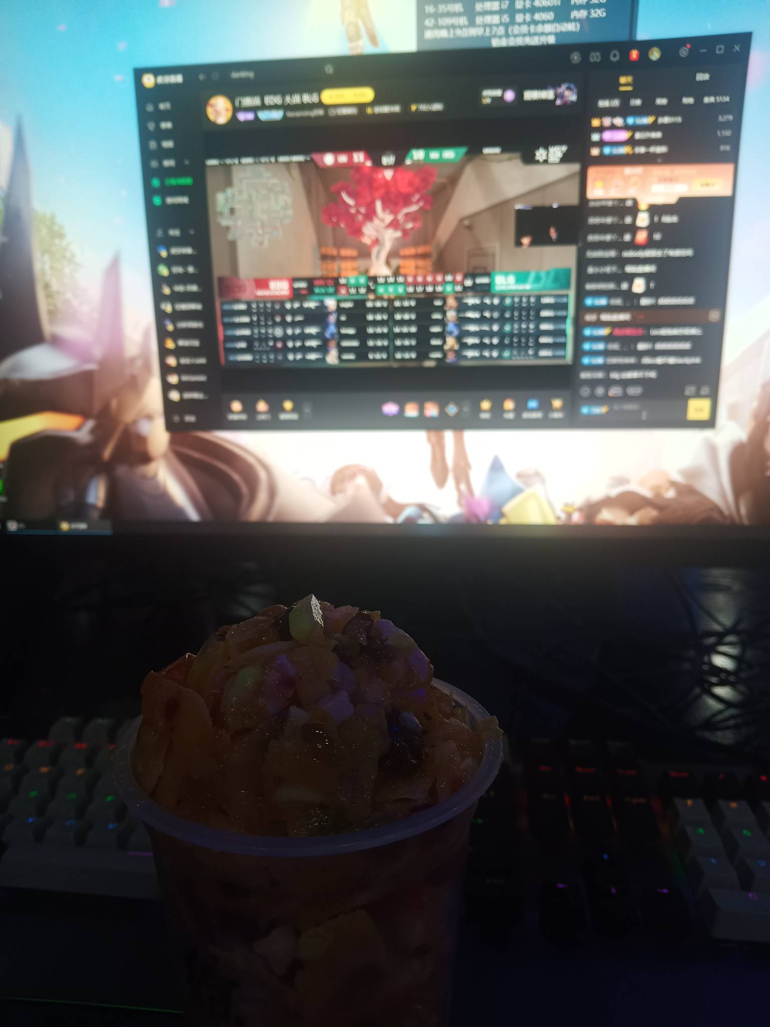 老哥们，挂b在网吧吃刨冰学打瓦了，外面太冷了

36 / 作者:江苏第一深情 / 