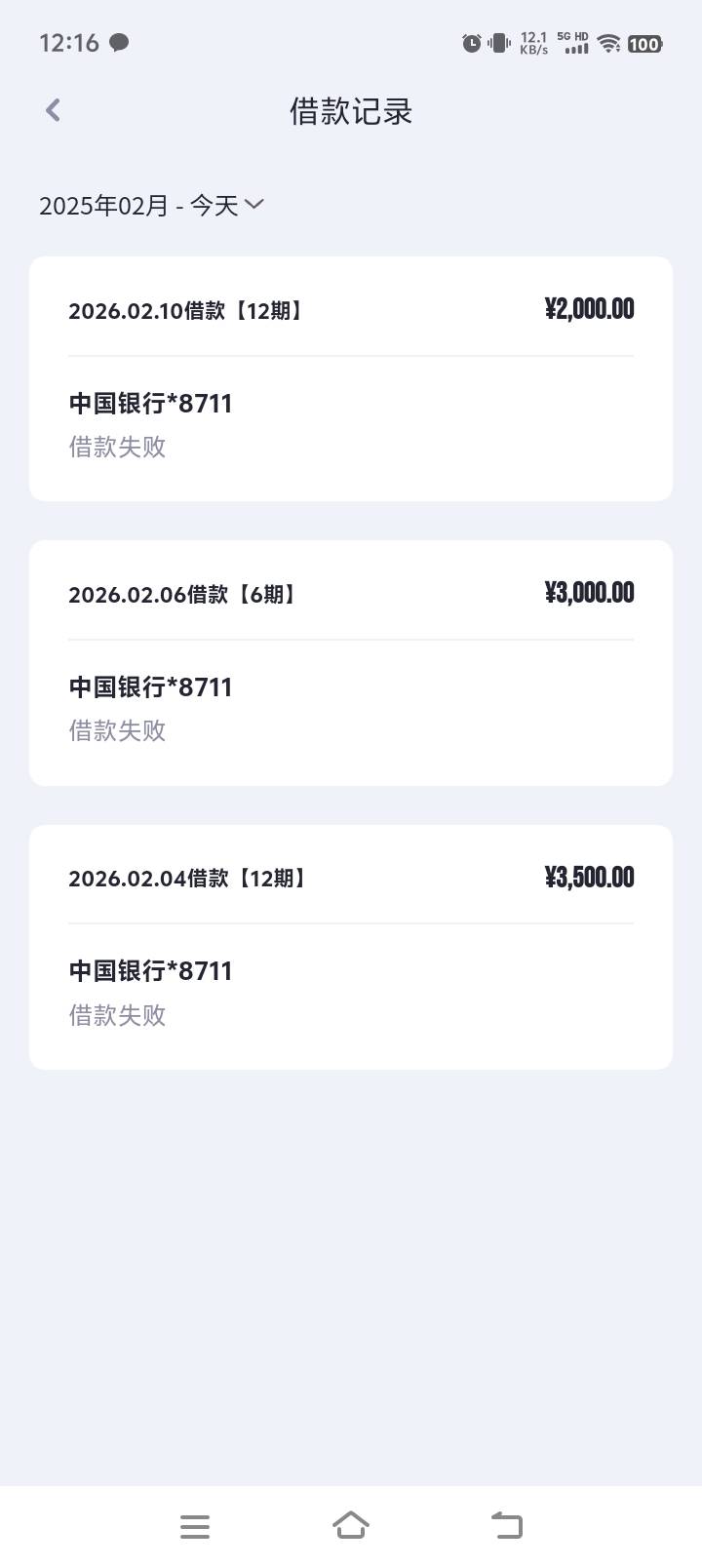 yqg，隔三岔五发信息，就是不让借，三千额度，是不是方法不对

75 / 作者:午夜风云 / 