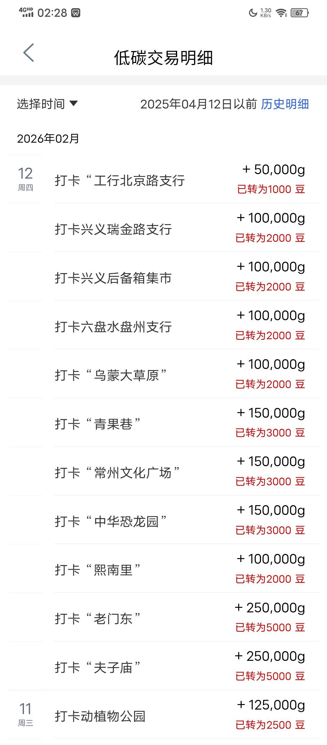 再一次毕业连广州的1000豆也没放过，一共搞了300E卡+10立减

97 / 作者:塔尼亚75 / 