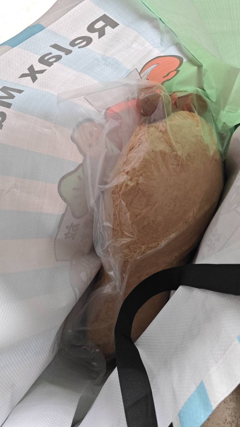 联想植物盲盒到了，里面是个抱枕还有几个墙贴和一个大袋子，联想还送了个背包看着挺不47 / 作者:大老黑呀 / 