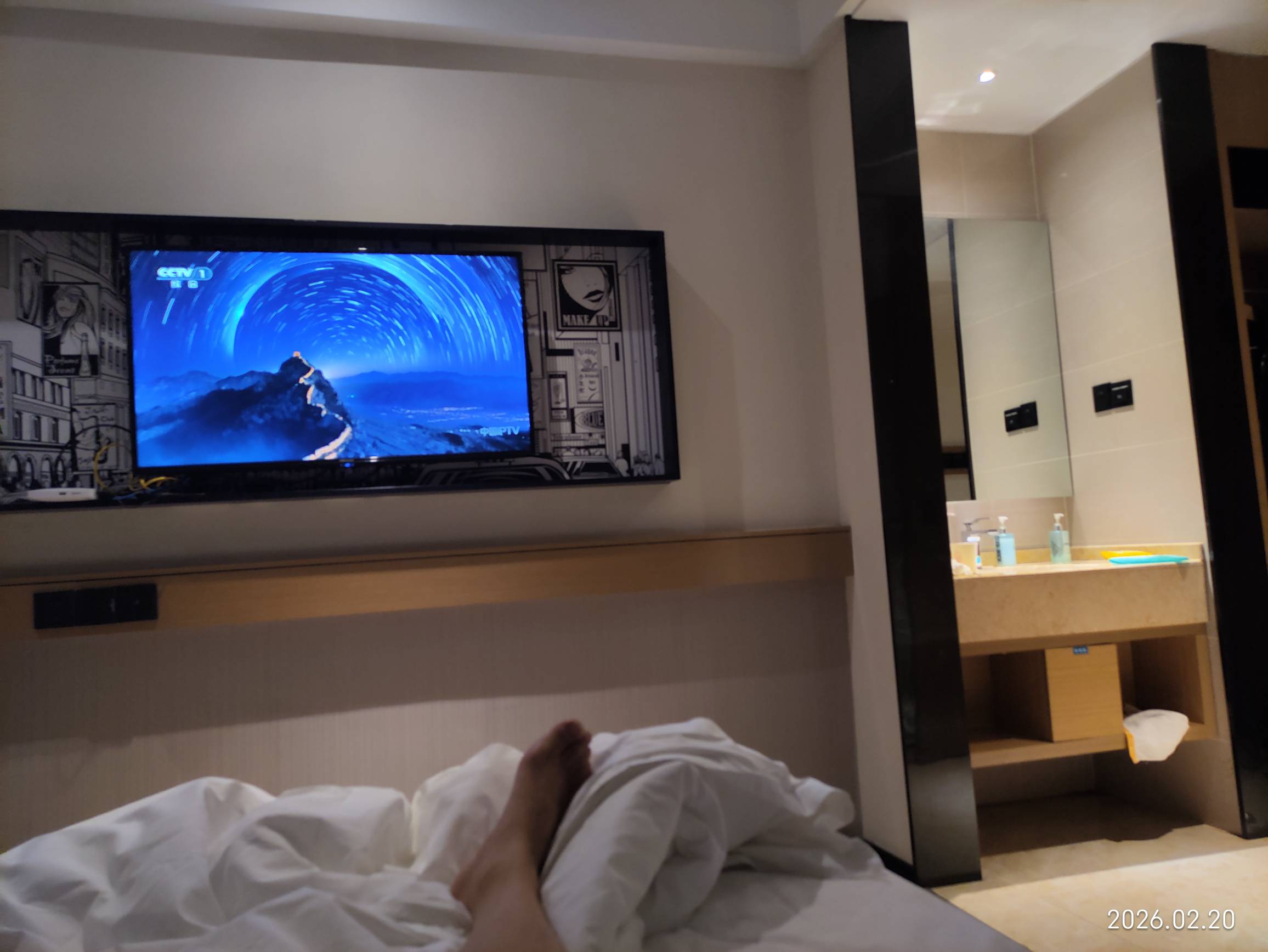 瘫痪酒店，从11日躺到今天20号，已经躺了一个多星期了，本来说躺到元宵节去找工作，老100 / 作者:红菜苔 / 