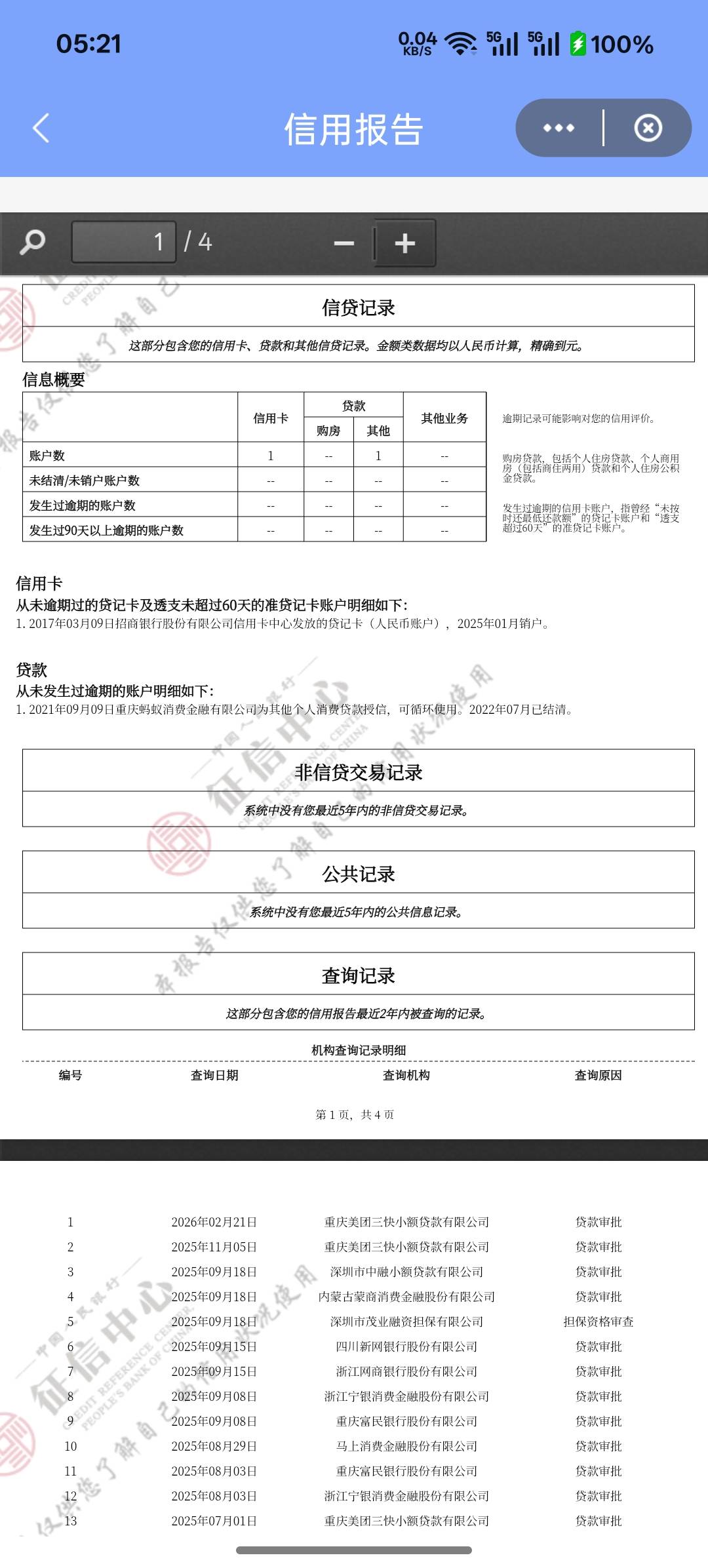 兄弟们，逾期90天59个月的信用卡记录没了，现在能碰瓷信用卡了嘛，还是要养养再说，143 / 作者:q2018772720 / 