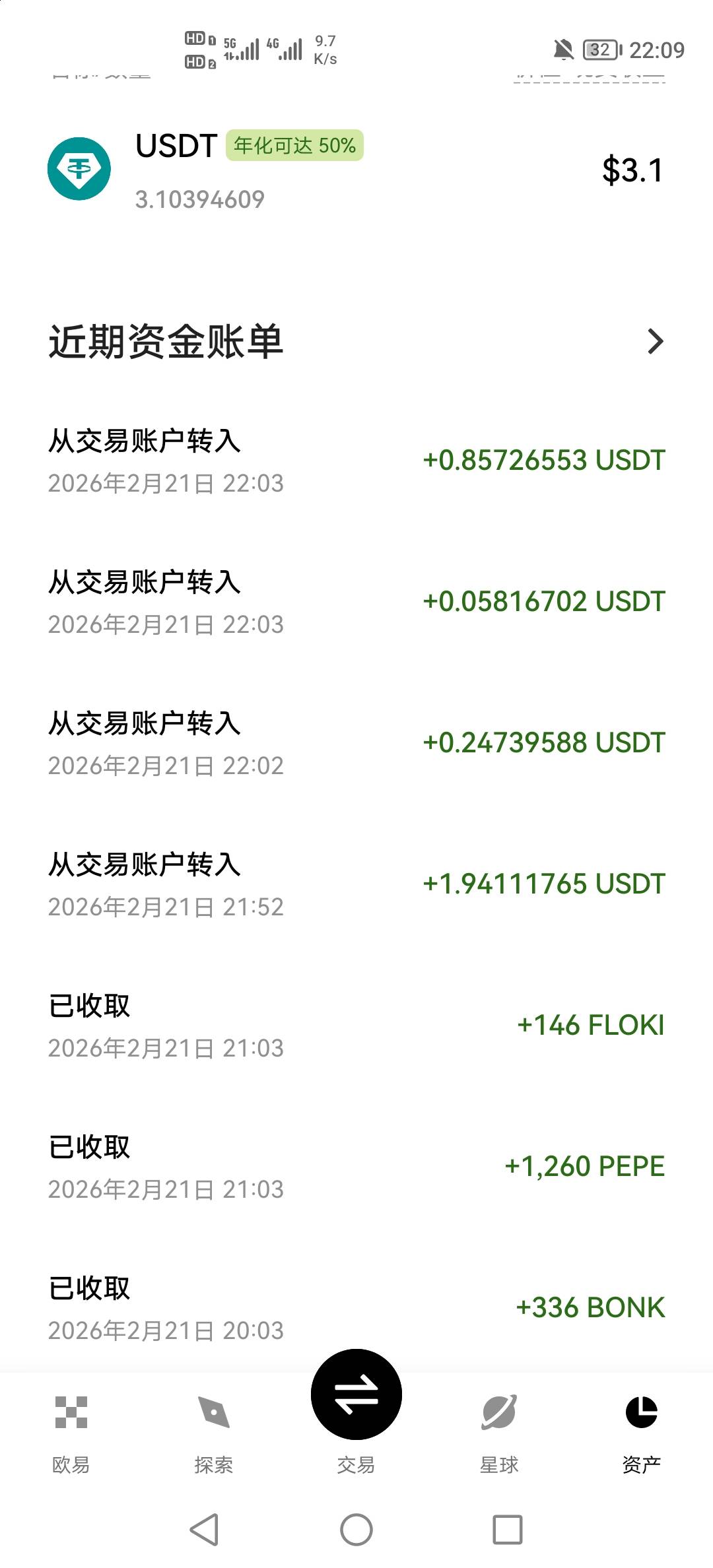 2.88的体验金申请了3u，玩波动，猪脚饭到手美滋滋


0 / 作者:挂壁老哥饿了mm / 