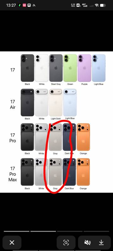 17p这种颜色网上买的时候都没看见 是不是国行的没有这种颜色 

82 / 作者:Muzcc / 