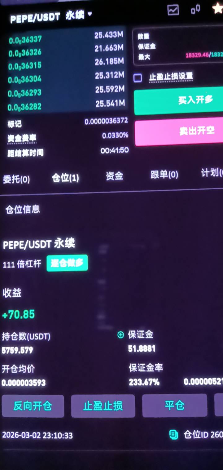 ETH暴力拉升真的是很爽

32 / 作者:努力前行三个 / 