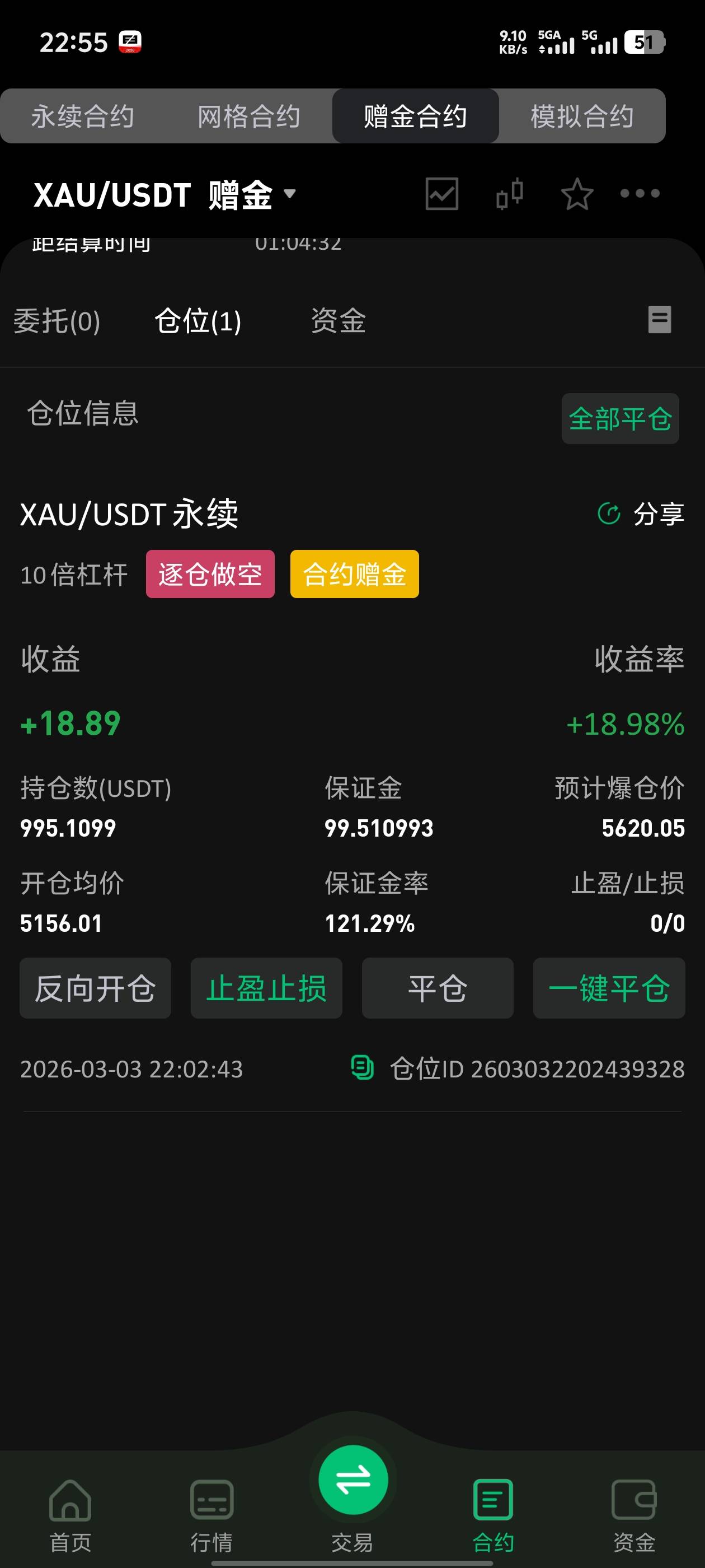 晚上合约金才到账，白天到账这时候做空都差不多了

63 / 作者:湖南吴彦祖 / 