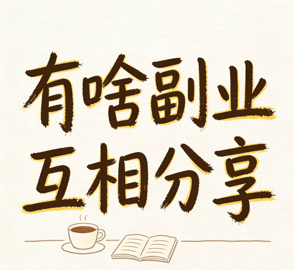 有没有副业，互相分享

22 / 作者:昨日过往 / 