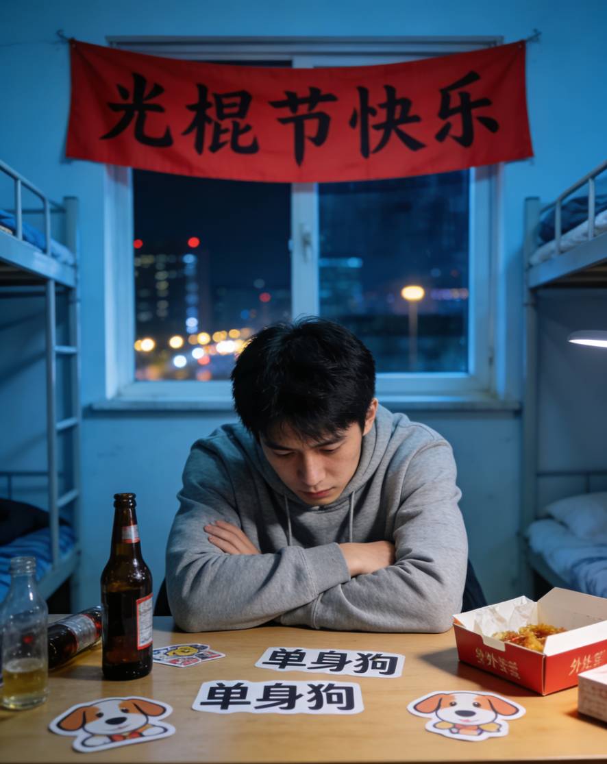 啥时候能有男神节呢？女的有女神节，男的就只配单身的时候参与光棍节吗哈哈哈哈哈哈

24 / 作者:枯木逢春逢春 / 