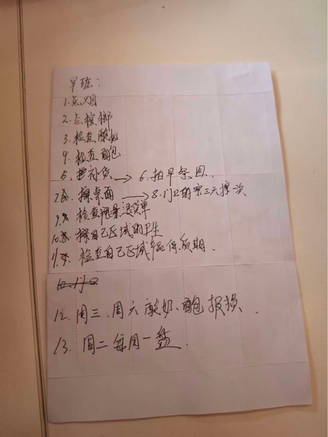 美宜佳上班就我跟妹妹两个人，我负责盘货收拾卫生，她负责收银，这种日子也挺好的，比83 / 作者:卡农从不缺人才 / 