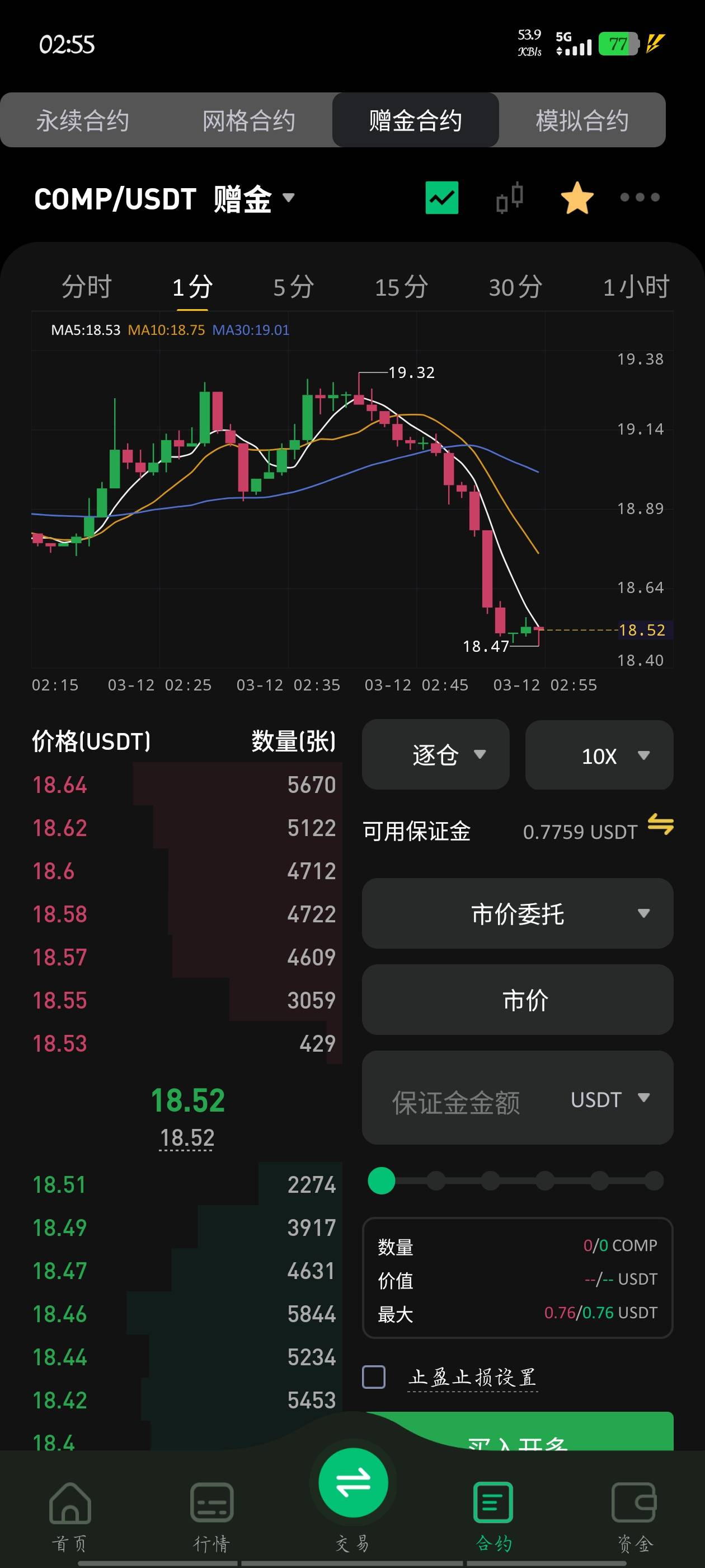 这lj币盯了一晚上慢慢涨差两毛就吃上了，起床尿个尿回来差点爆仓。白熬了

61 / 作者:梦晨吖 / 