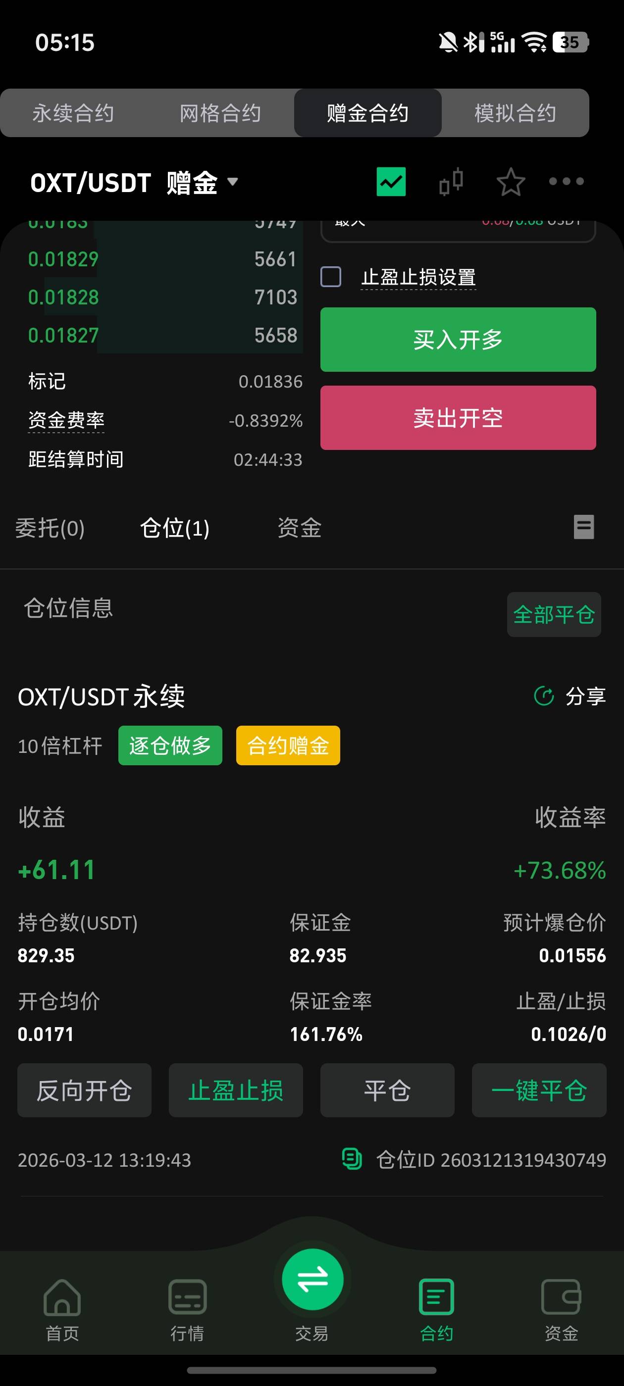 老哥们要平了吗，玩不懂这个

5 / 作者:文迪. / 