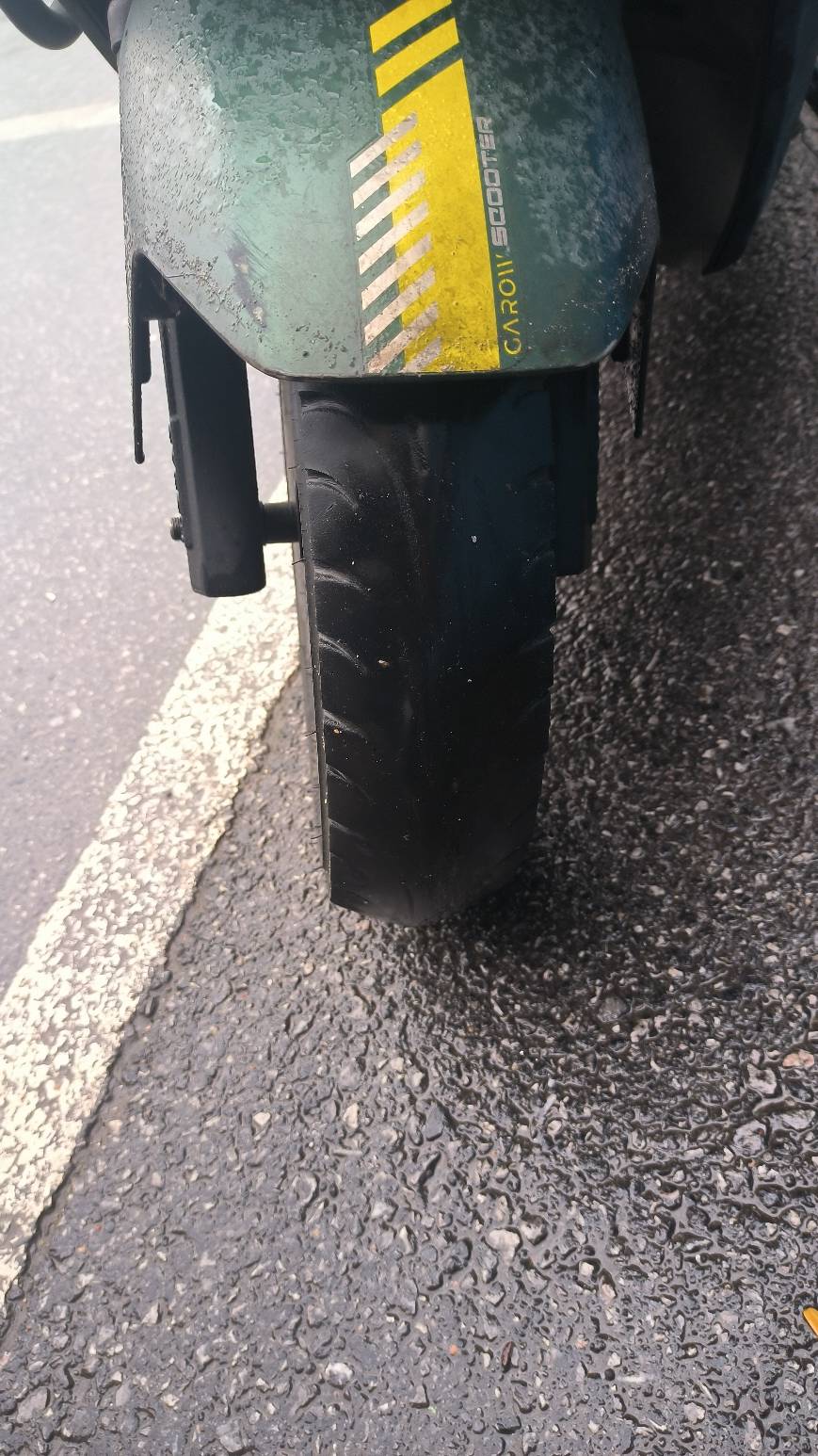 老哥们，前轮胎光成这样需要更换吗，刚才送餐差点没摔着，换个胎多少钱啊
62 / 作者:老干部啊啊啊 / 