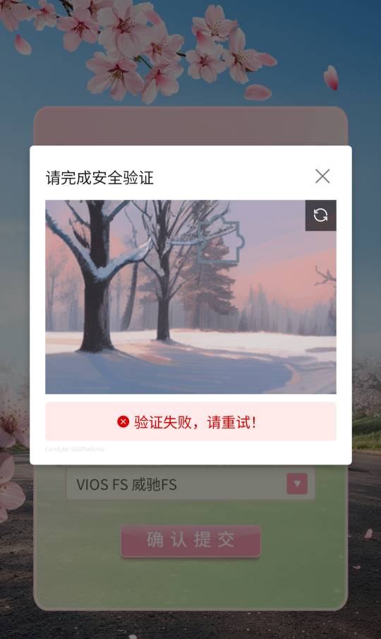 急匆匆的去了结果就这？无限验证失败

14 / 作者:交通銀行 / 