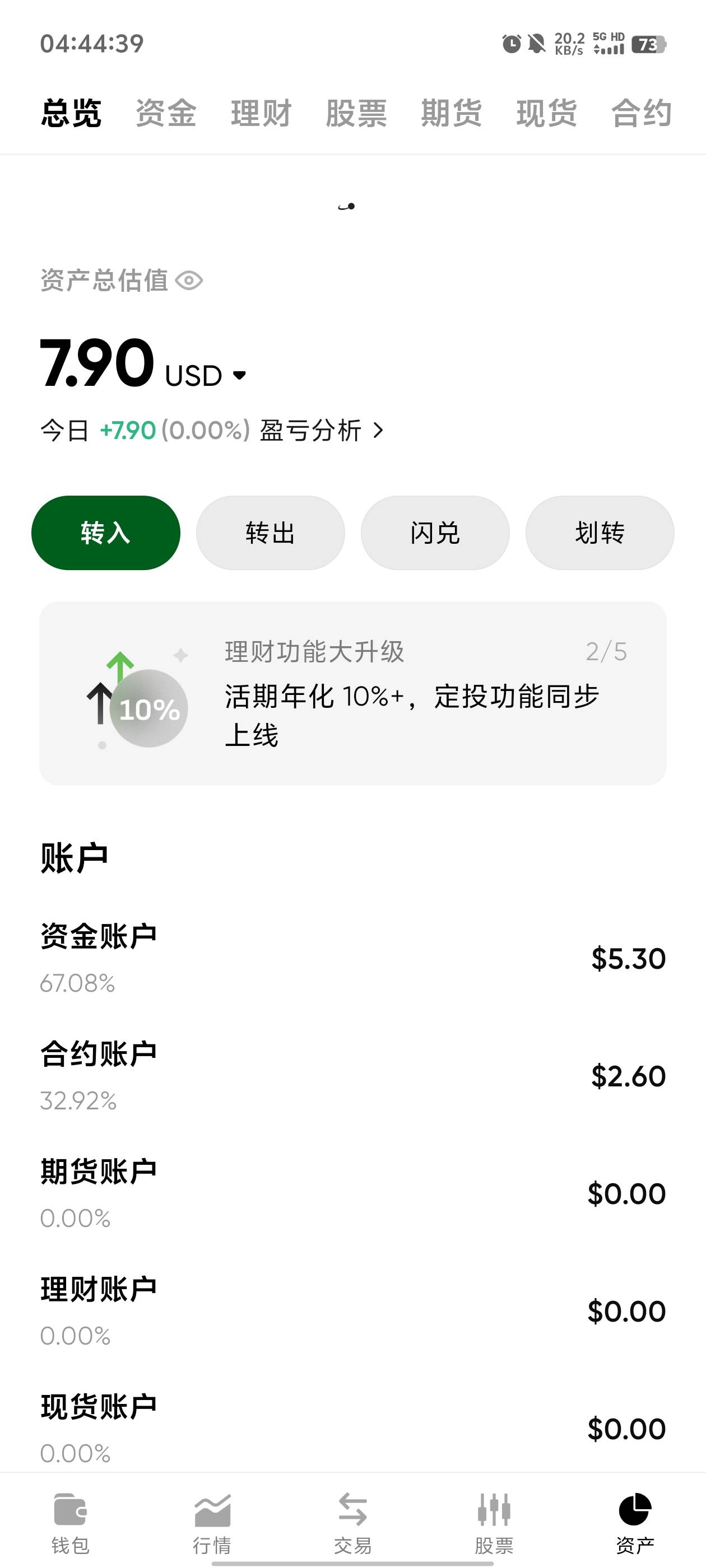 这个币可以，方向对了连续吃5个


69 / 作者:元小号 / 