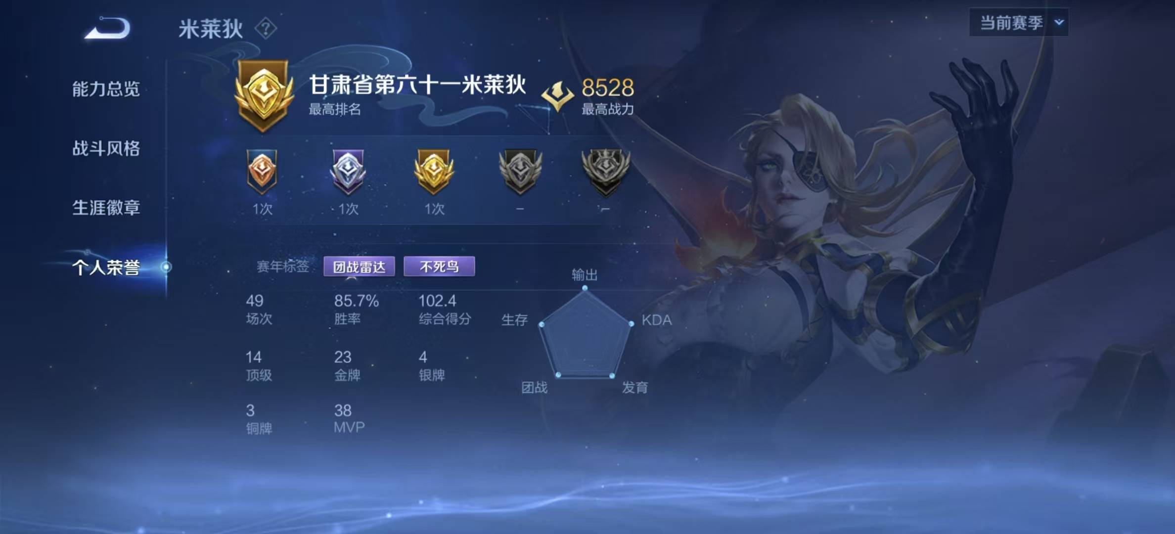 没毛打王者，有手就行


92 / 作者:咖啡冷了不好喝1 / 