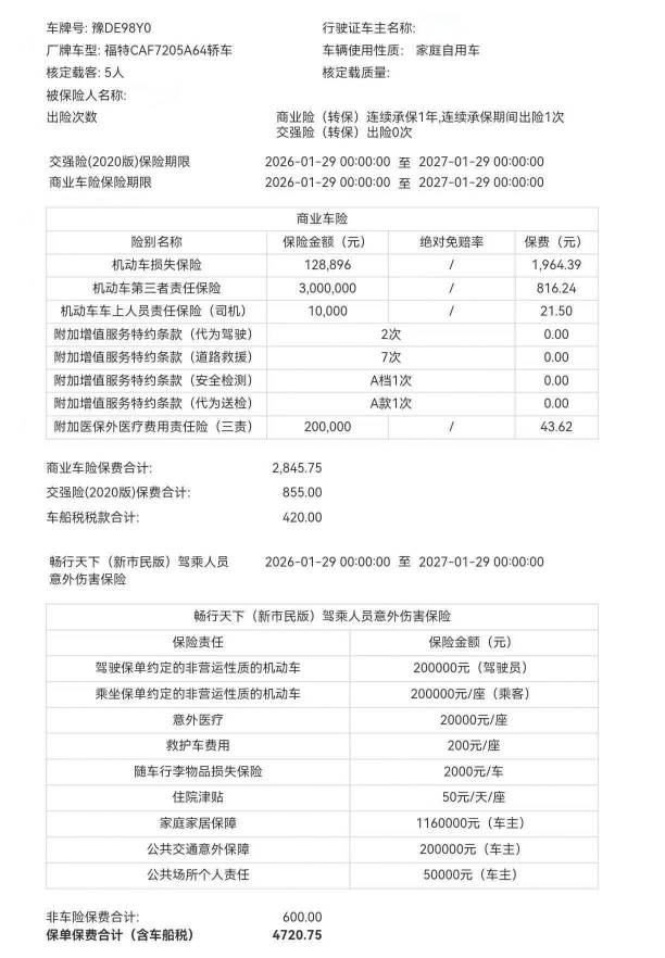 又到了交了车险的时候了

80 / 作者:丶七度空间 / 