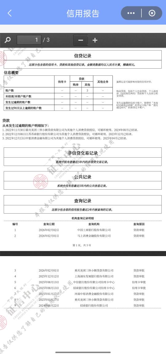 老哥们帮我看看征信 我有逾期 不显示吗还是我没看对

88 / 作者:五分钟领不到吗 / 