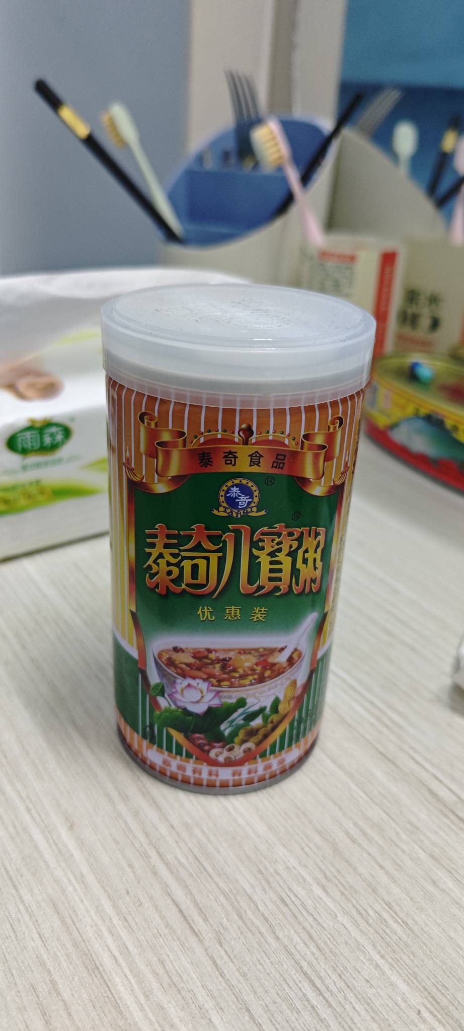 泰奇八宝粥配料表好干净啊！


27 / 作者:卡农豆包 / 