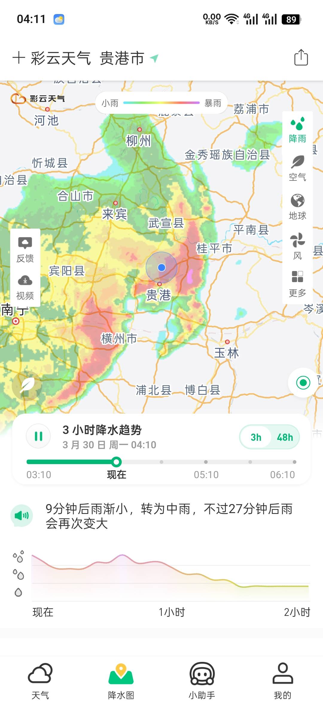 广西下大暴雨了，老哥们，电闪雷鸣的

25 / 作者:略略略啦啦啦123 / 