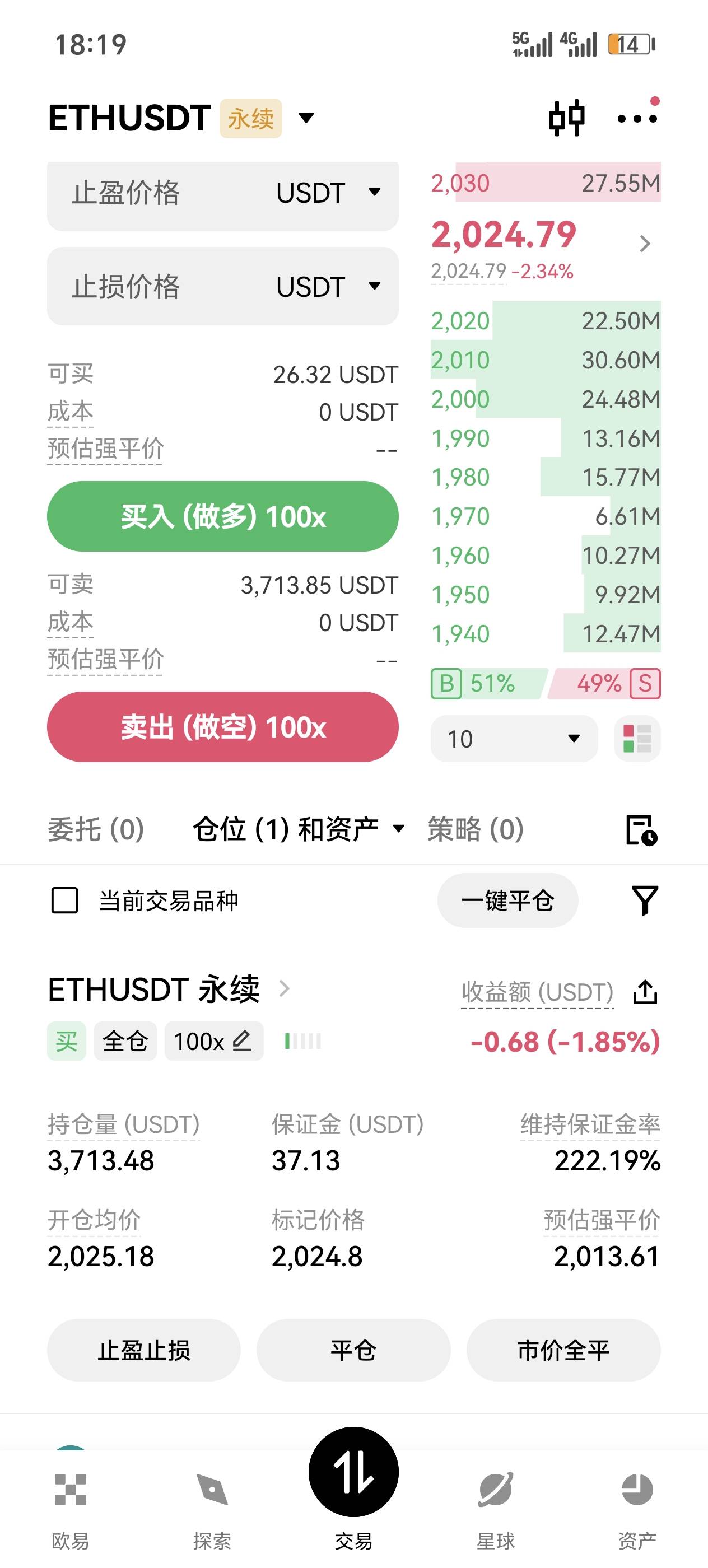 大哥救救我，一千要亏完了


24 / 作者:随风 / 