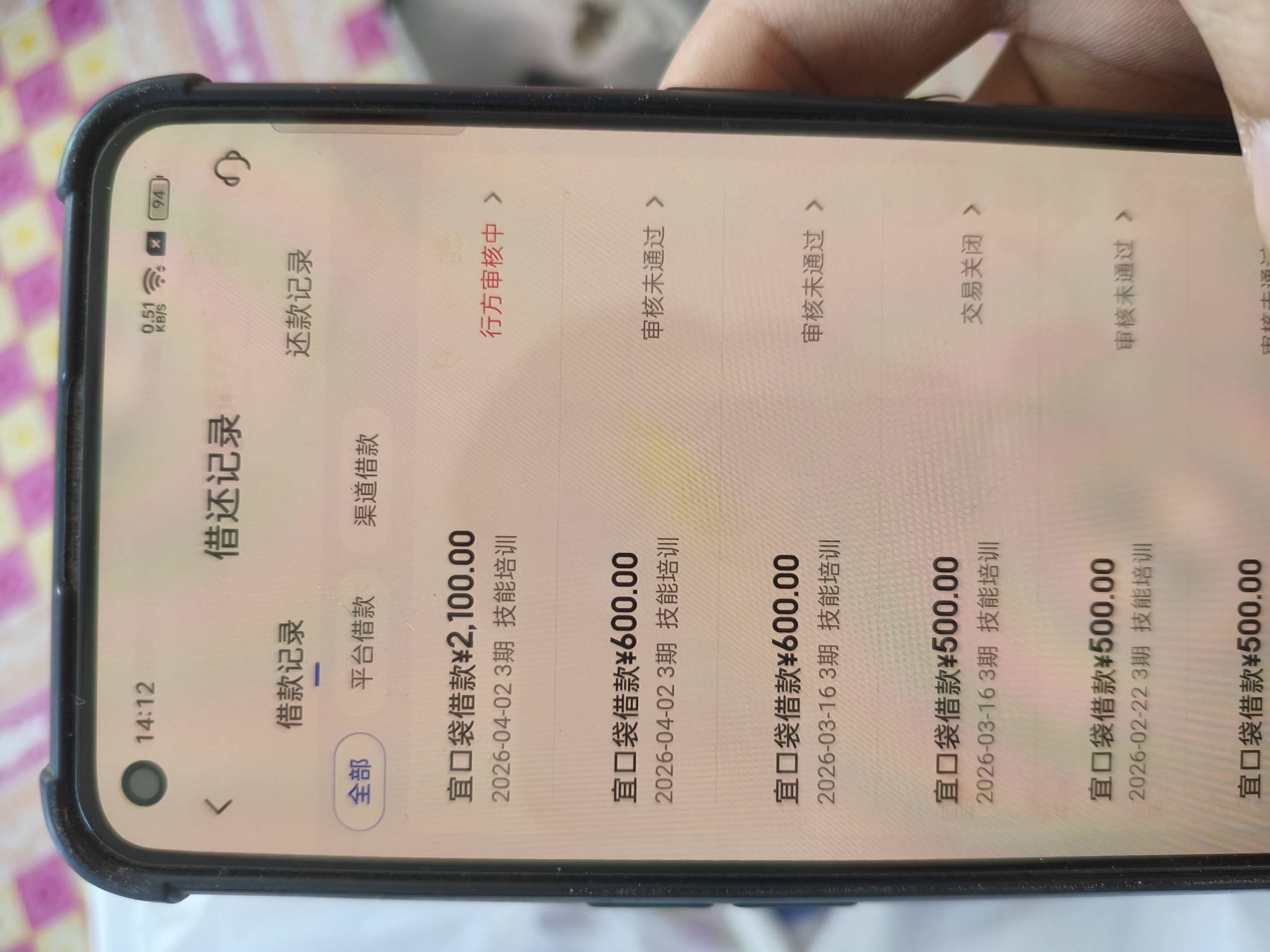 宜口袋怎么一边审核一边显示没有额度什么意思啊，我开完会员了，不下款我是不是可以T60 / 作者:求告知 / 