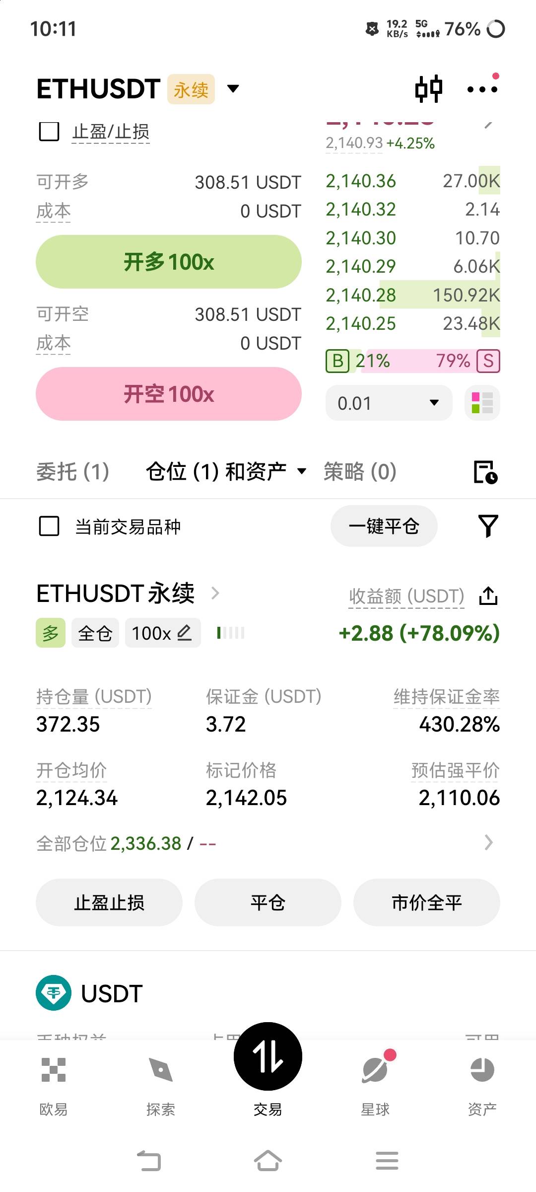 我擦 以太真被拉到了2120，我就知道麻吉和牙医，吃爽了。
3 / 作者:苏幼晴 / 