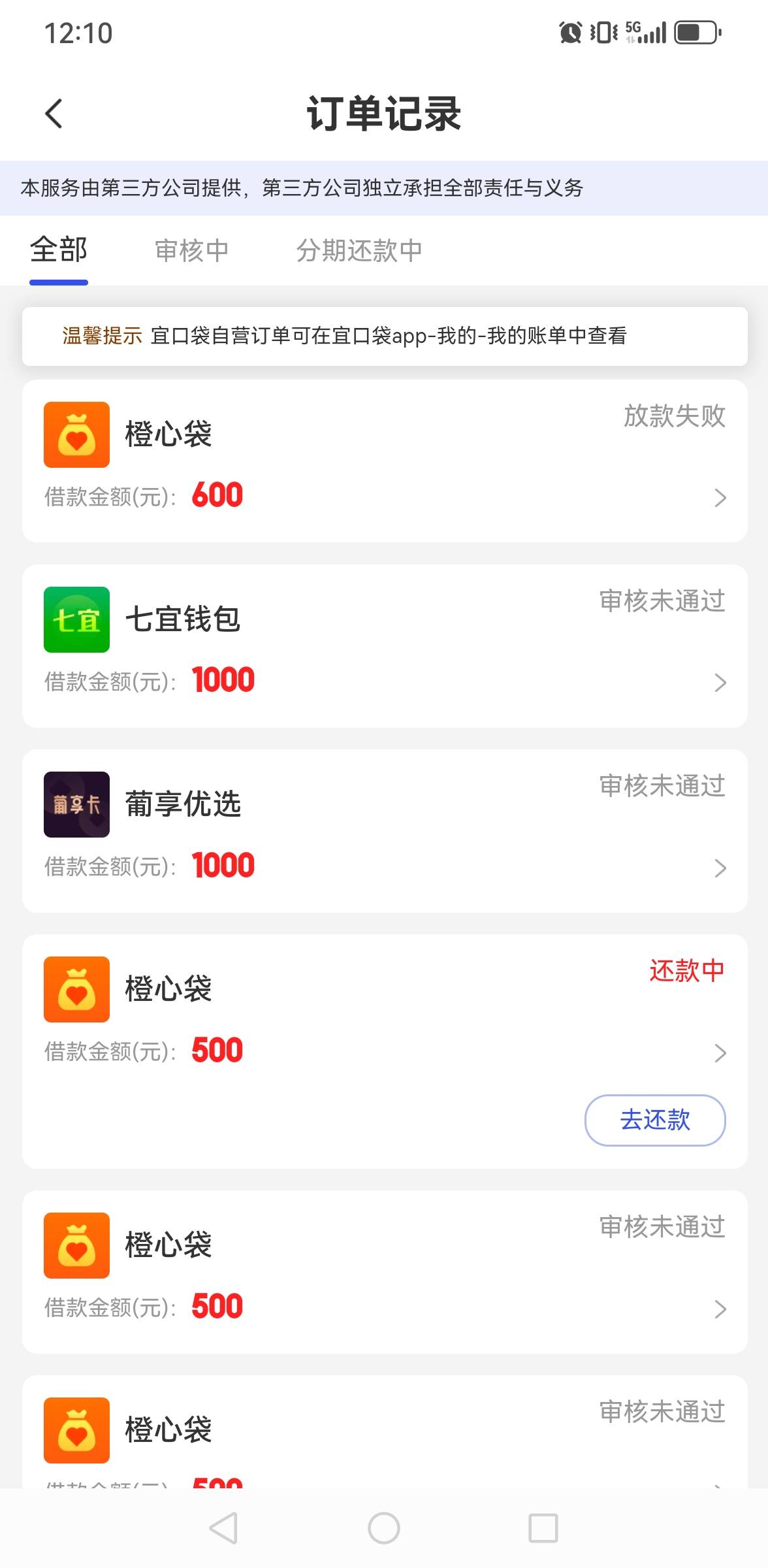 凉了逾期6天，放款7天失败

18 / 作者:撸毛每一天 / 