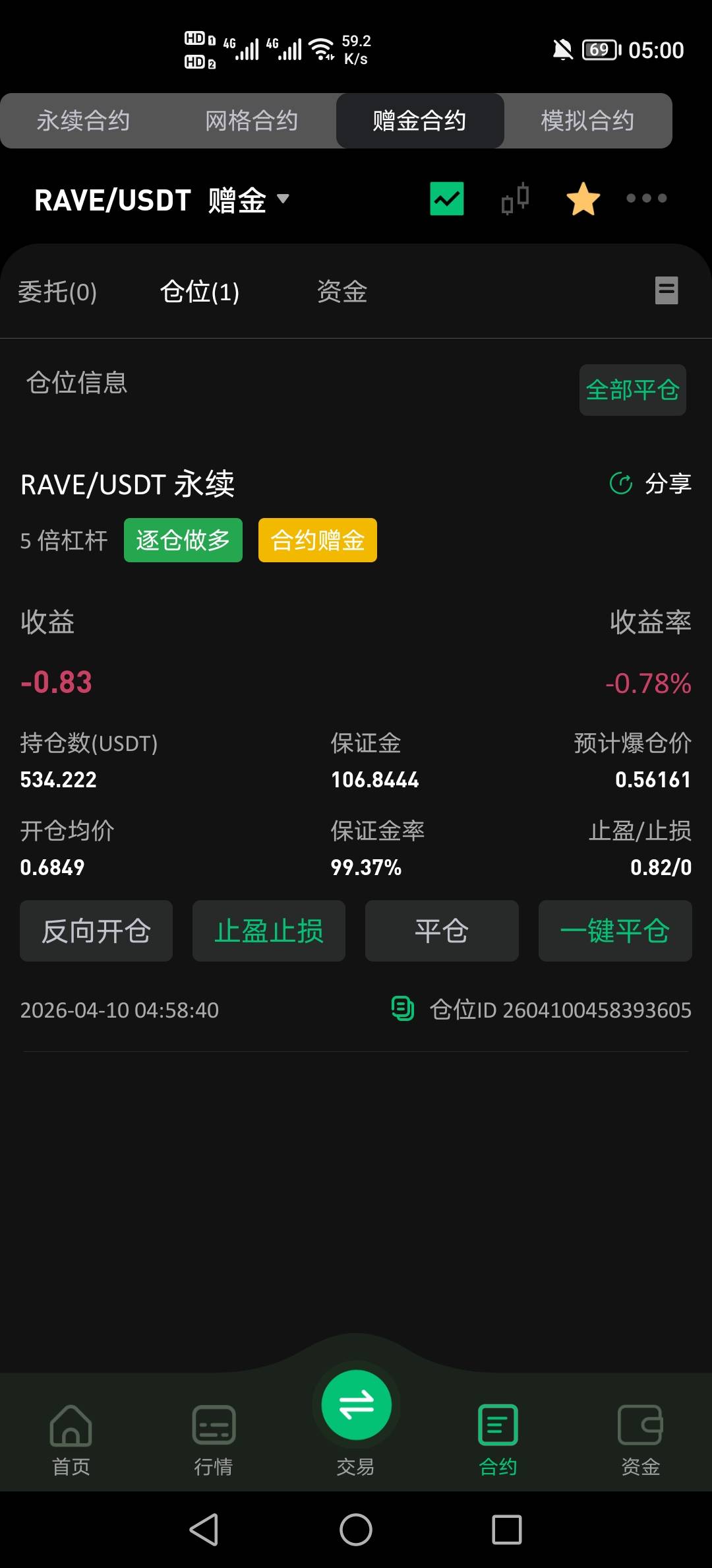 做波动有点累，70u有干到106

1 / 作者:挂壁老哥饿了mm / 