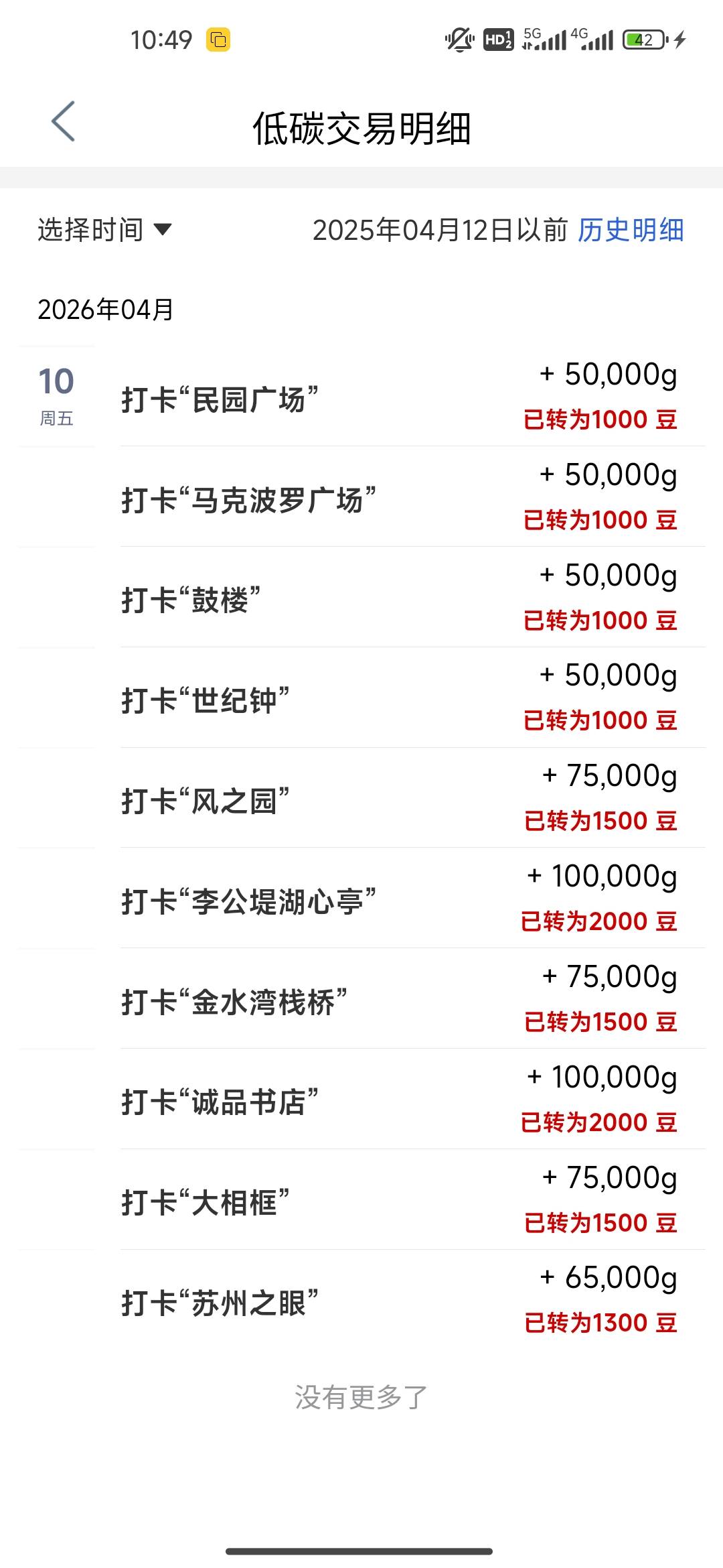 苏州，天津打完正好10次，别动了！！！我去上海全部打卡失败。看老哥说的，好像一天1072 / 作者:开开心心上岸 / 