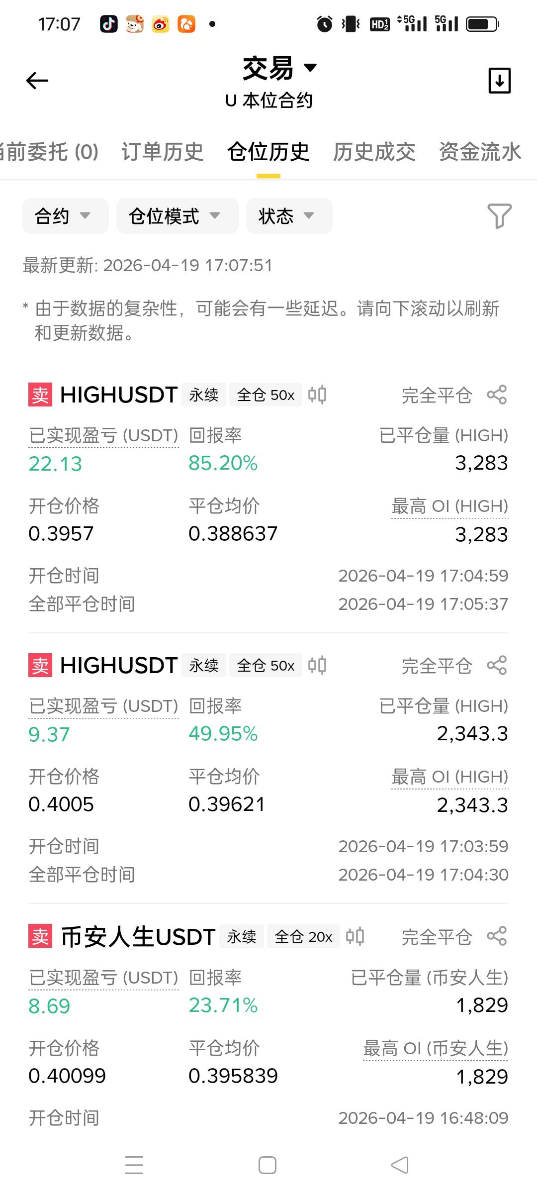 休息了 钱是挣不完的 老哥们 周末没毛只有申请币

60 / 作者:被狗催放弃了 / 