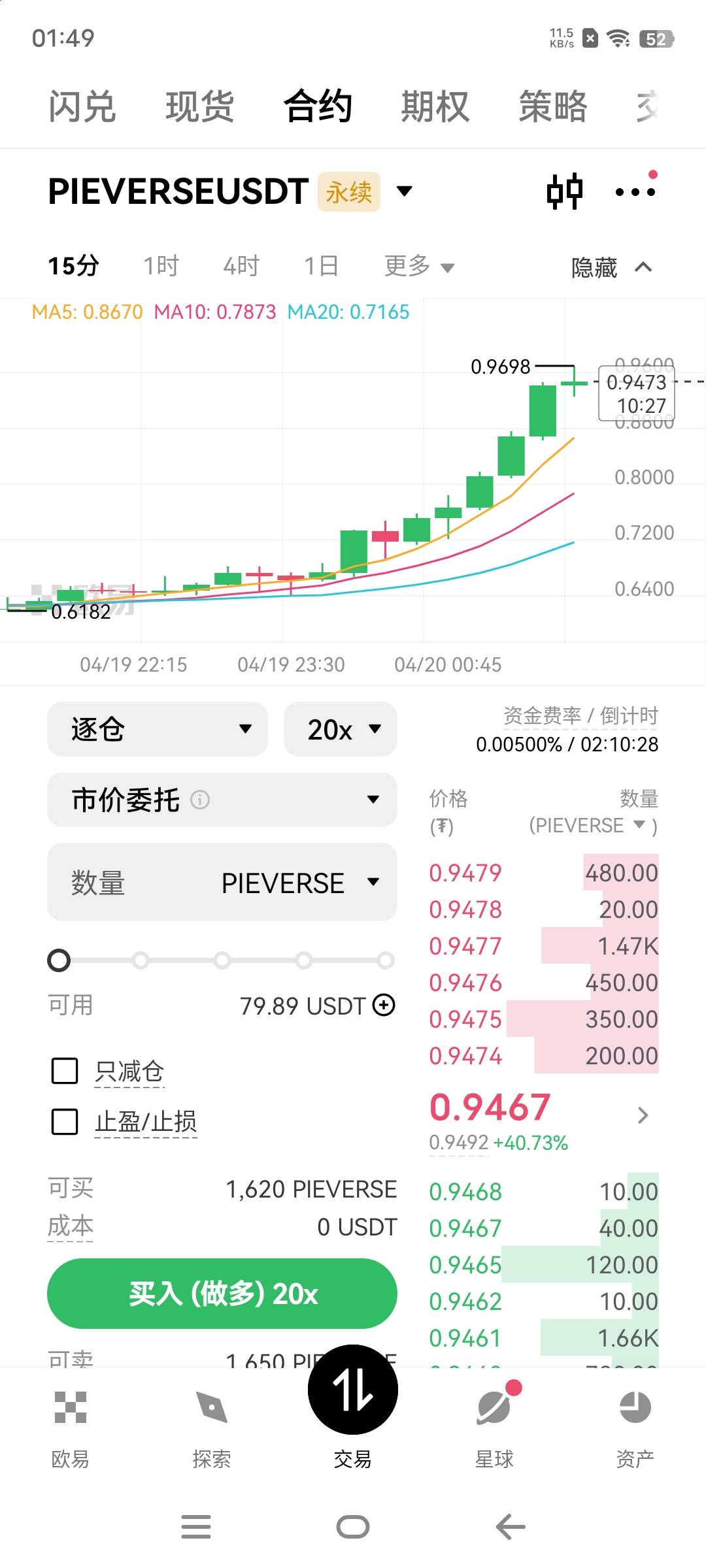 有正在玩这个币的老哥吗  这个币是什么背景  怎么突然涨这么厉害 有没有神通广大的老7 / 作者:西红柿cc / 
