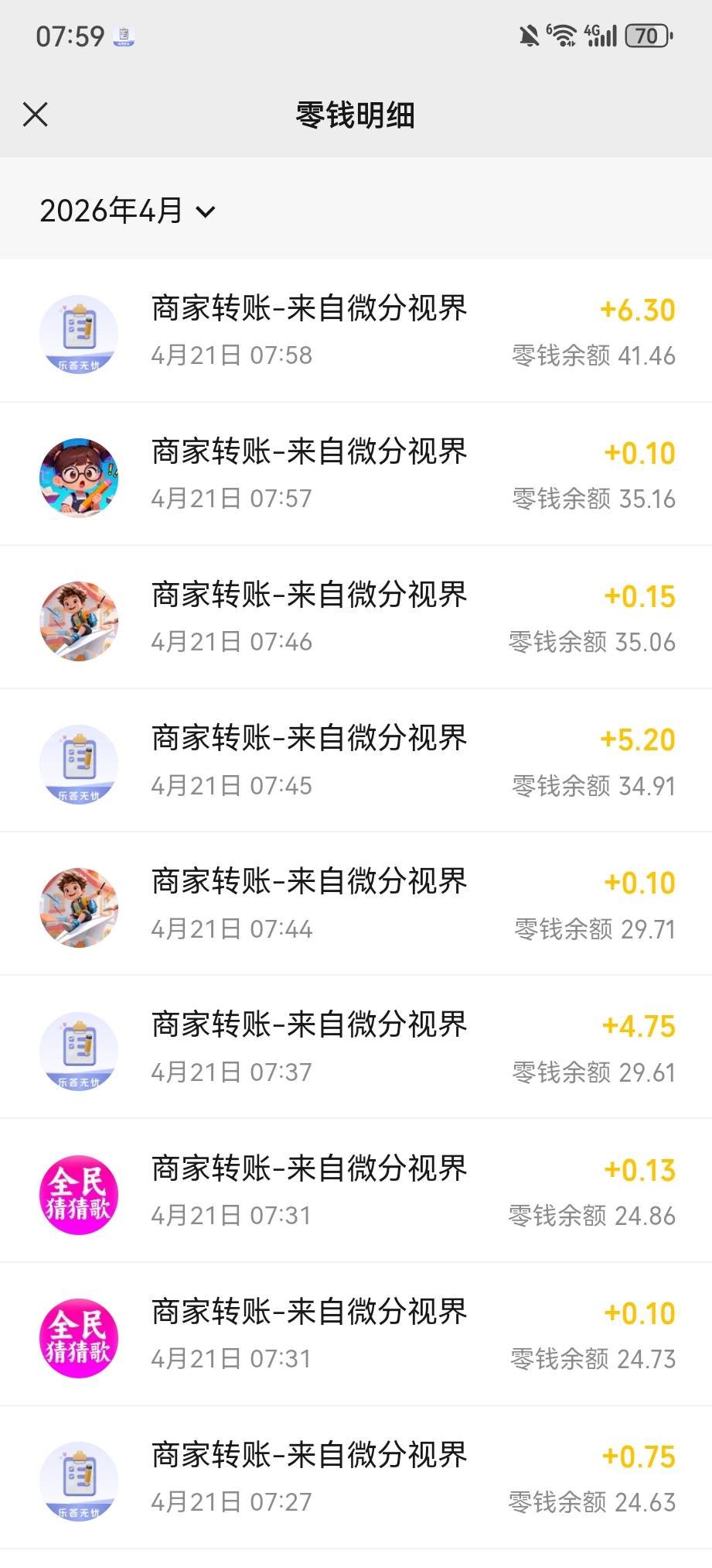 麻了，看了两小时广告，另一个手机看小说，没水了

9 / 作者:快乐是不存在的 / 