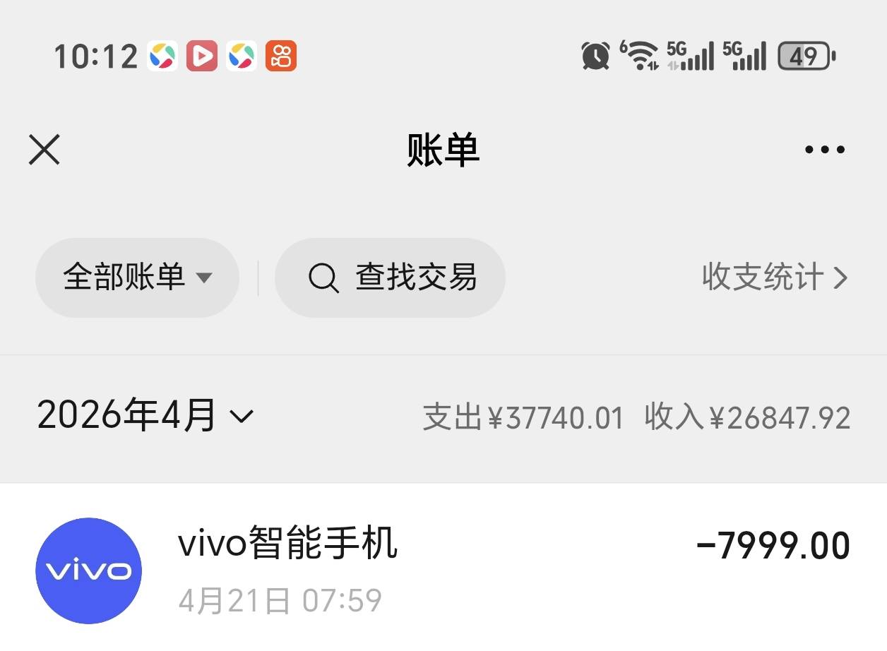 分付早上卡的vivo手机已经收到，选择的门店发货，自用，虽然没得分期无所谓，每个月可57 / 作者:卡农老哥回头是岸 / 