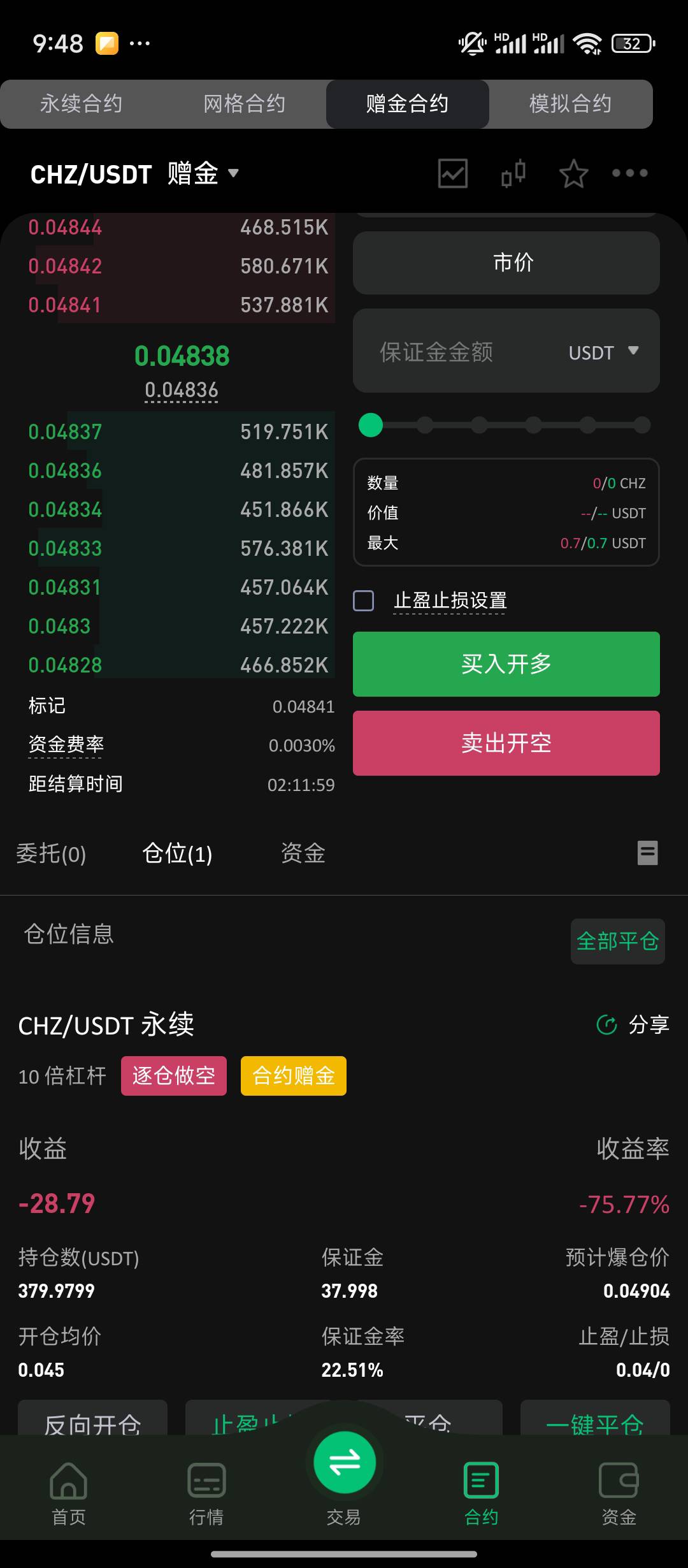 我的交易生涯结束了，

81 / 作者:qaz木子 / 