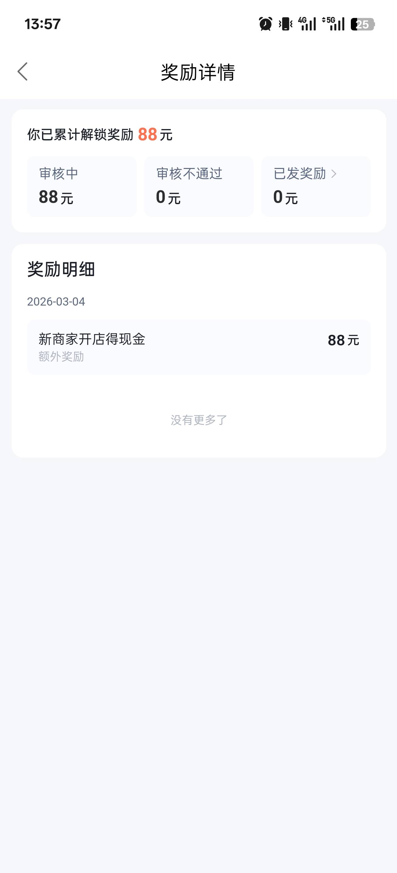 快手是不是太抠了，我3月10号做的快手小店新商家活动，解锁88元，规则是21天发放奖励63 / 作者:玩了个蛋 / 