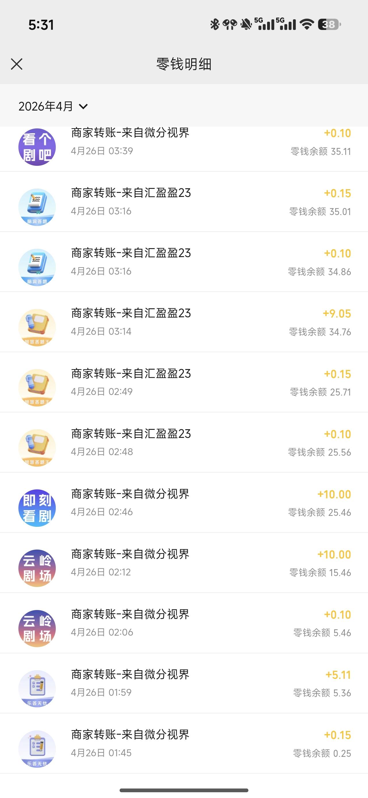 没毛就看广告吧，搞了一个多小时也赚了四十多，难怪老哥们都喜欢看的，四十多申请游戏80 / 作者:来卡农撸羊毛的 / 
