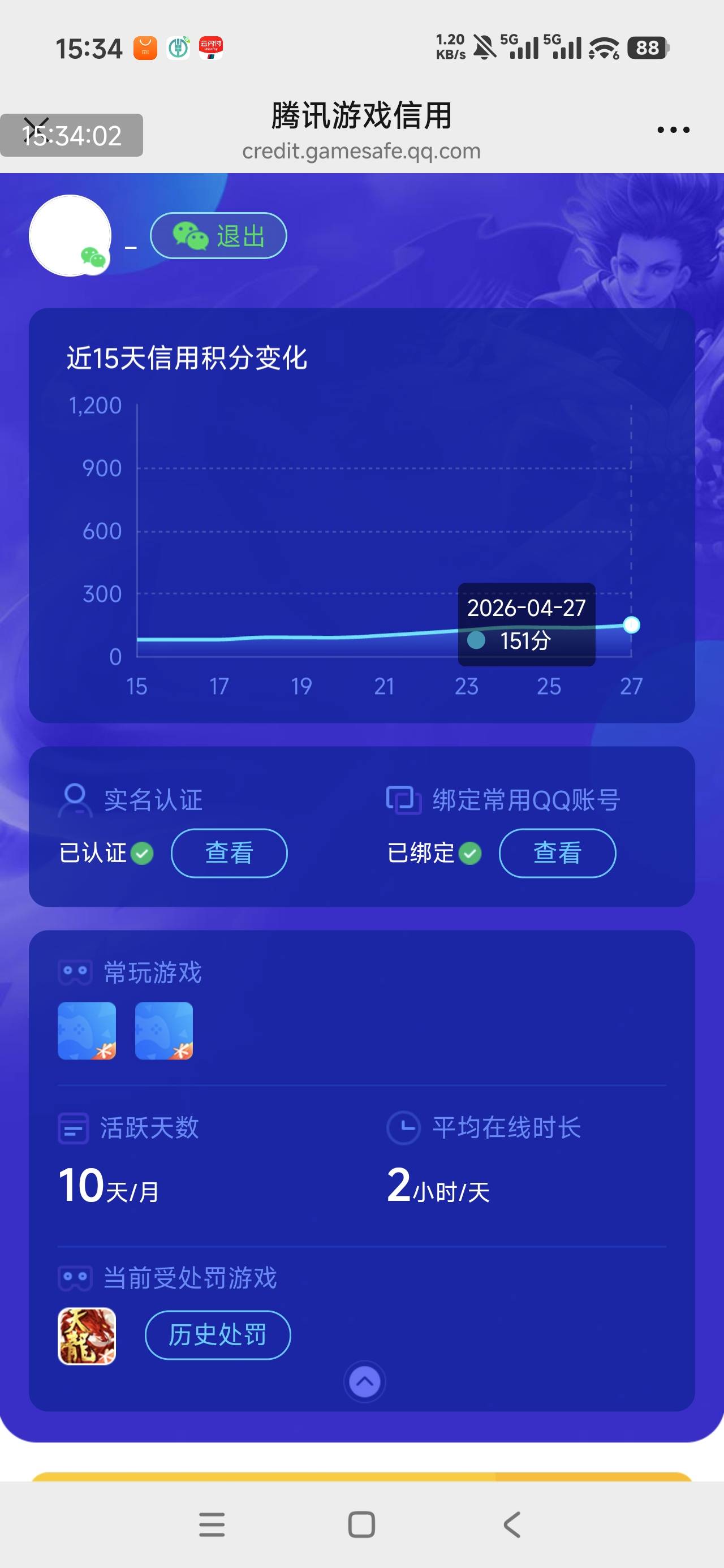 王者世界升十级加上冒险岛这几天一直玩升200，信用分加回来70，锁分的是真不加分啊，72 / 作者:汪汪队_|_ / 