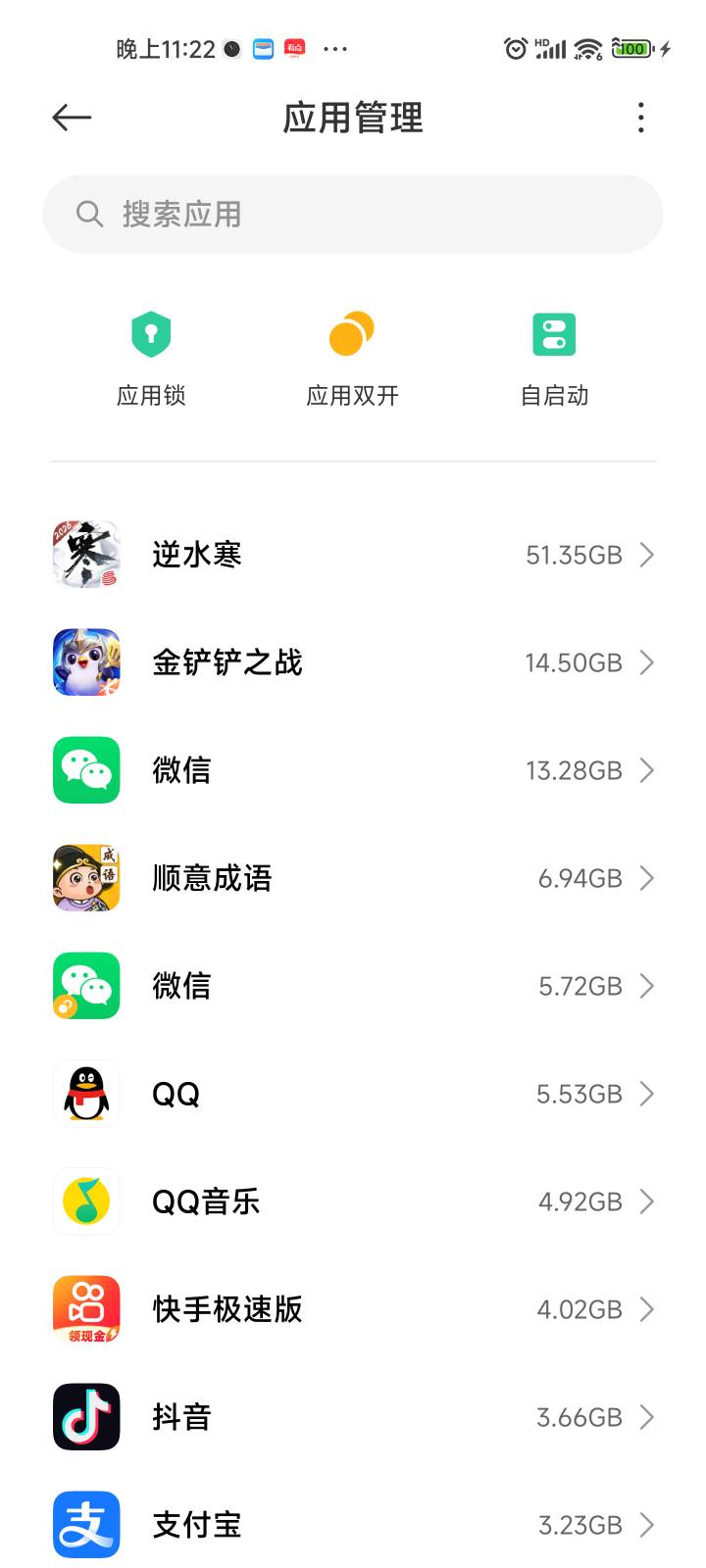 128g搞游戏真不够，得不断删，苟微信都不知道啥玩意做这么大，每次都是排第一

75 / 作者:系舟 / 